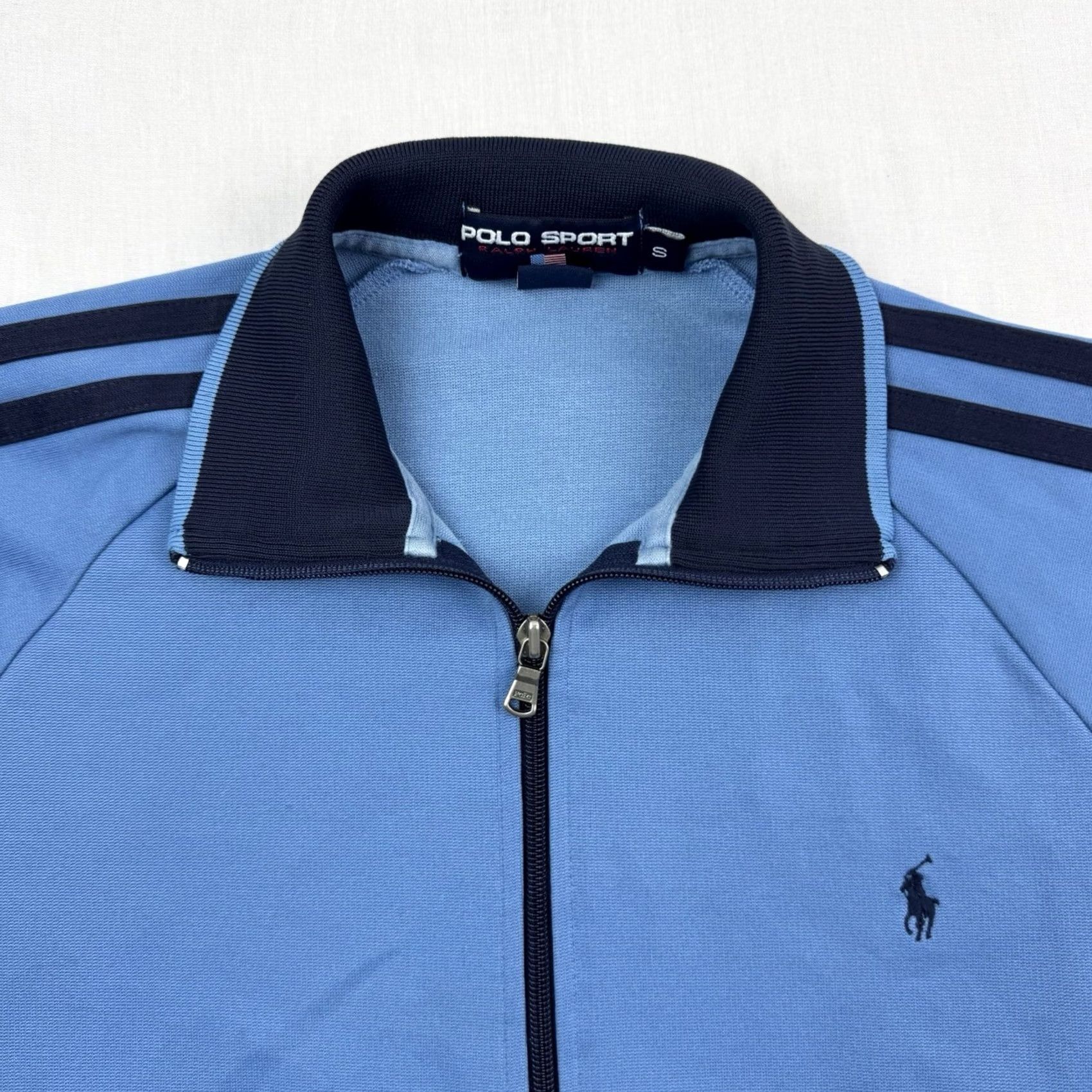 Vintage Vintage Polo Sport Athletic Jacket Adult Smell Full Zip Collar Sports 90s Y2K Size US S / EU 44-46 / 1 - 2 Thumbnail
