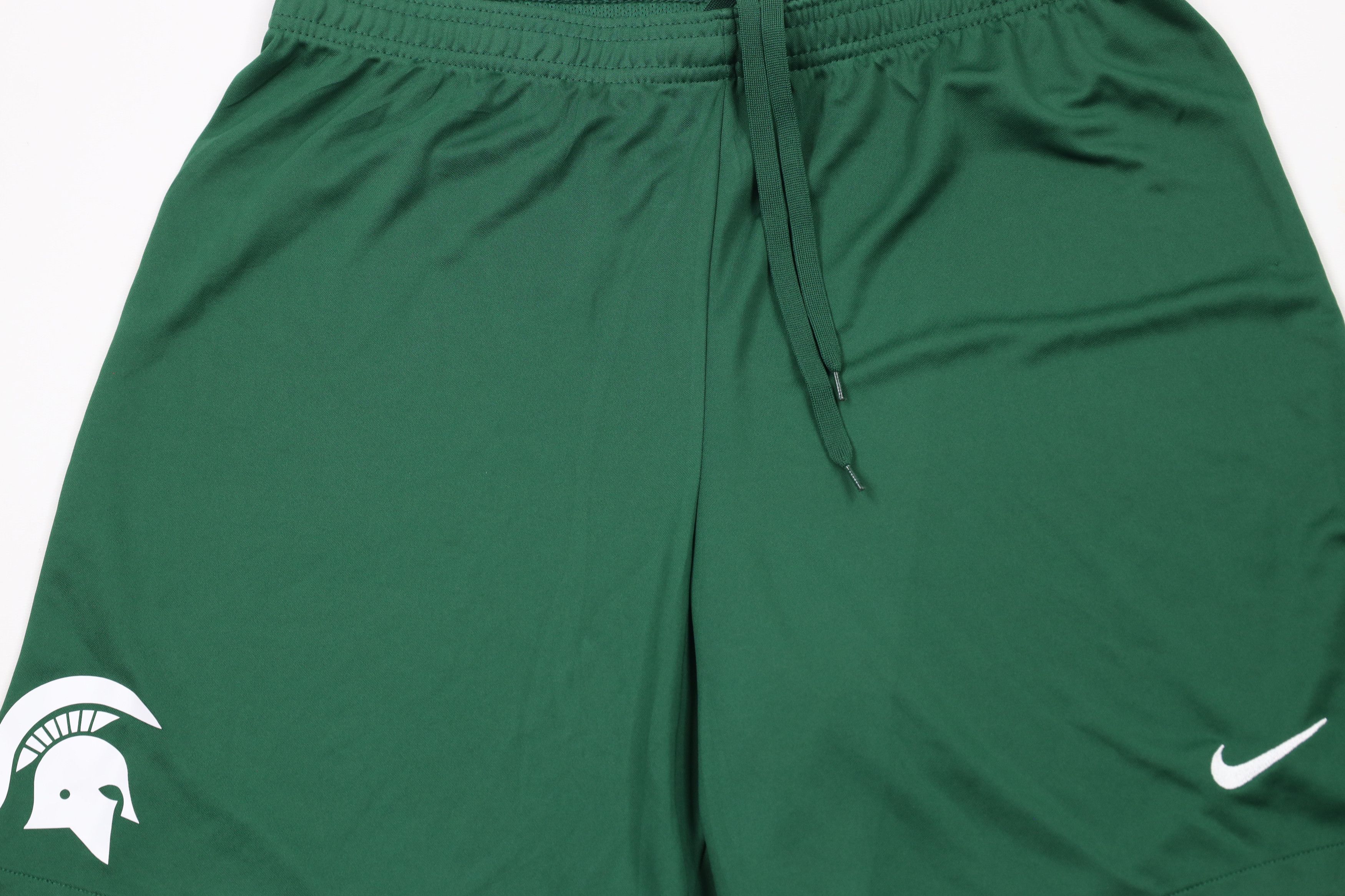 Nike × Vintage Nike Michigan State University Running Jogging Soccer Shorts Size US 34 / EU 50 - 3 Thumbnail