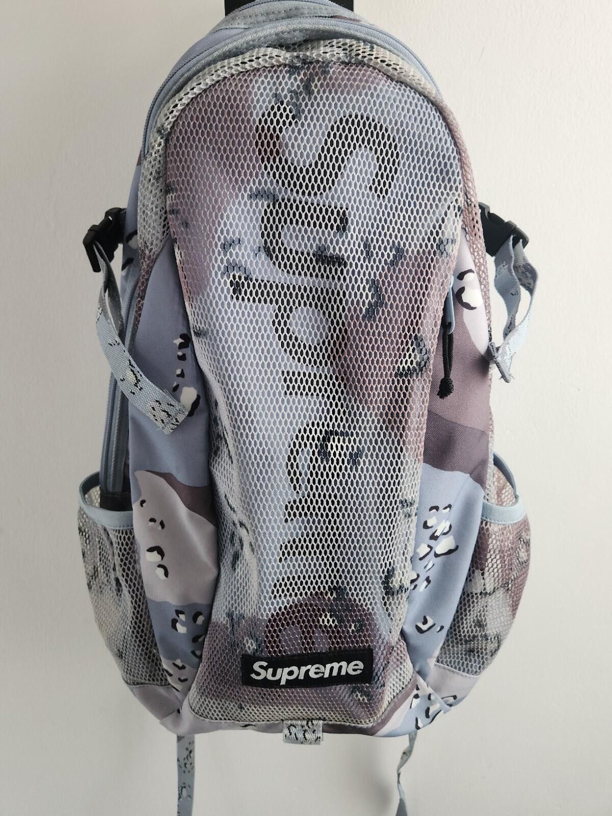 Supreme Supreme Blue Chocolate Chip Camo Backpack | Grailed