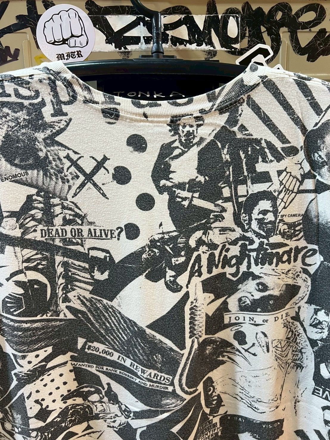 Vintage Horror movie collection t shirt 90’s Size US XL / EU 56 / 4 - 10 Thumbnail