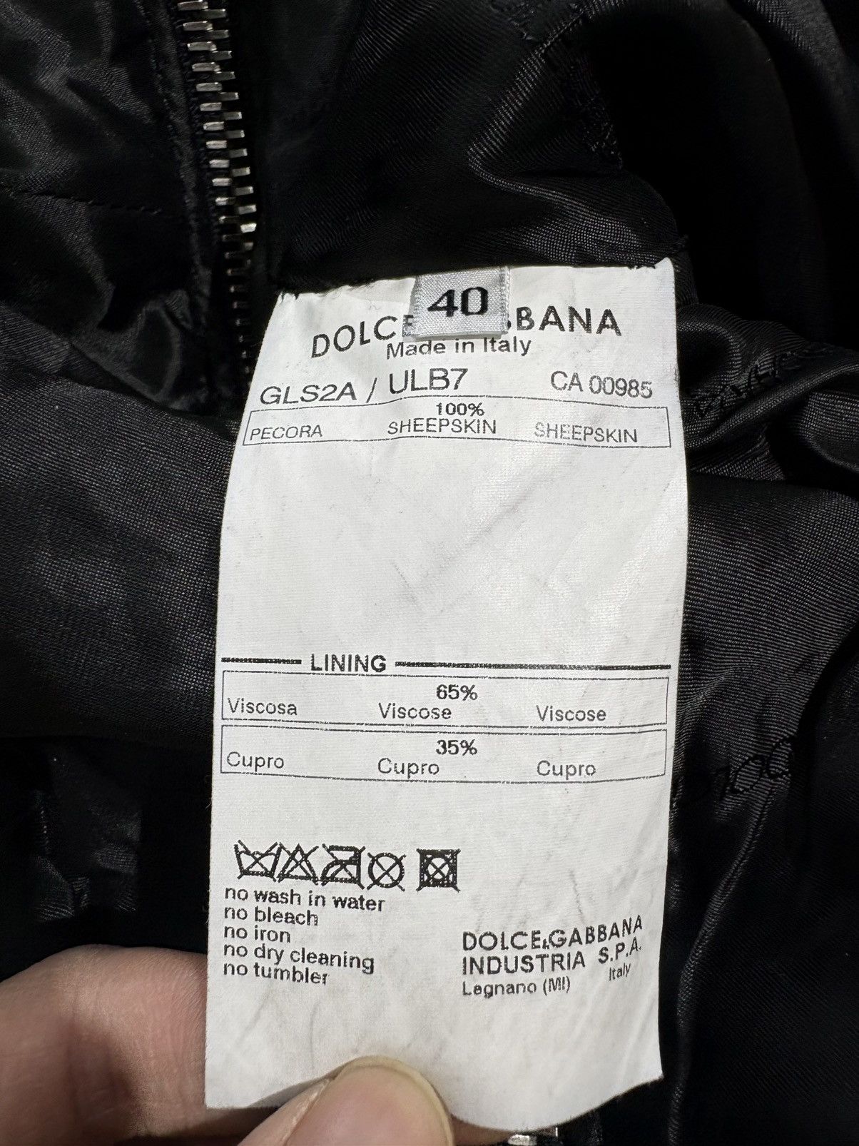 Dolce & Gabbana Dolce & gabbana Multi-Zip Convertible Leather Bomber Jacket Size S / US 4 / IT 40 - 11 Thumbnail