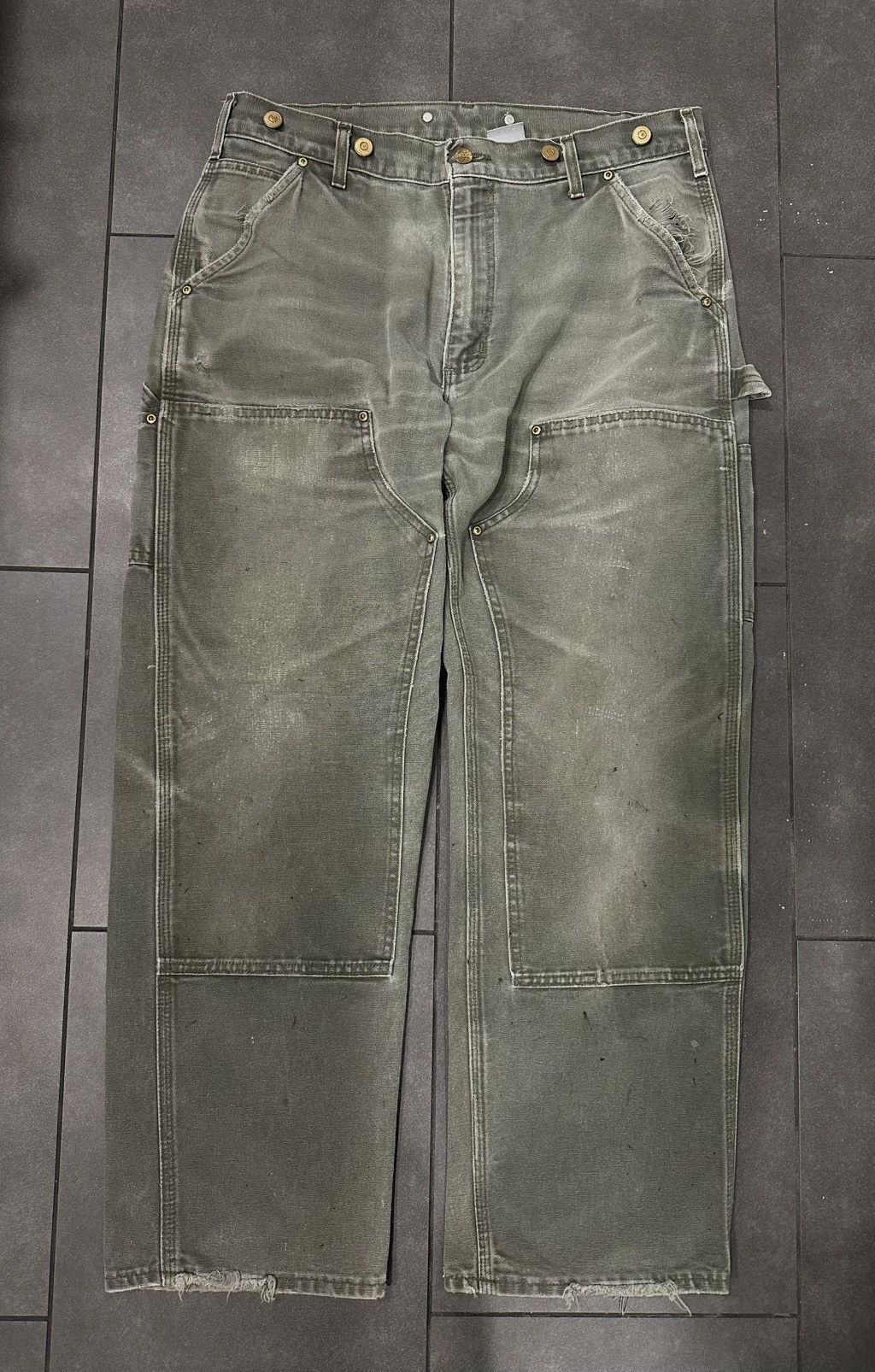 Carhartt Vintage Carhartt Double Knee Pants Size US 32 / EU 48 - 1 Thumbnail