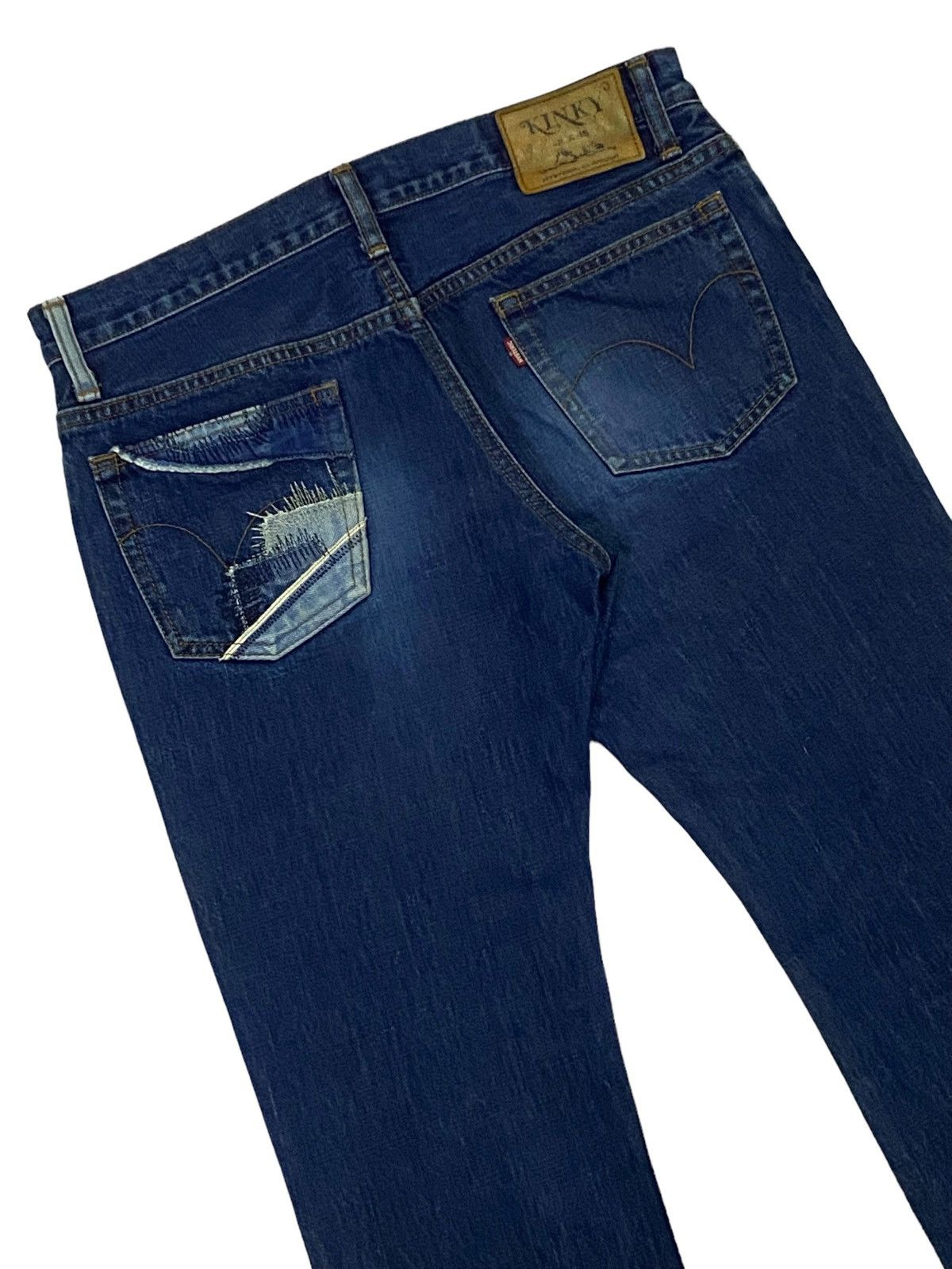 Hysteric Glamour × Japanese Brand Hysteric Glamour Patchwork Denim Pants Size US 30 / EU 46 - 20 Thumbnail