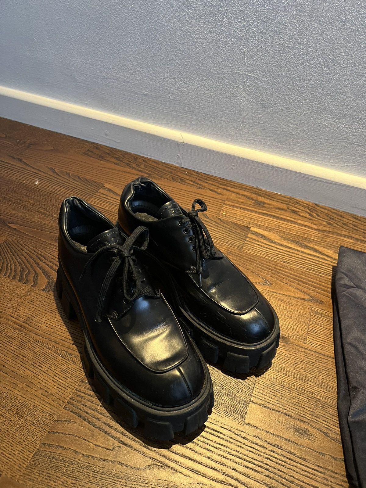 Prada Prada monolith derbys F/W 19 Size US 10.5 / IT 40.5 - 3 Thumbnail