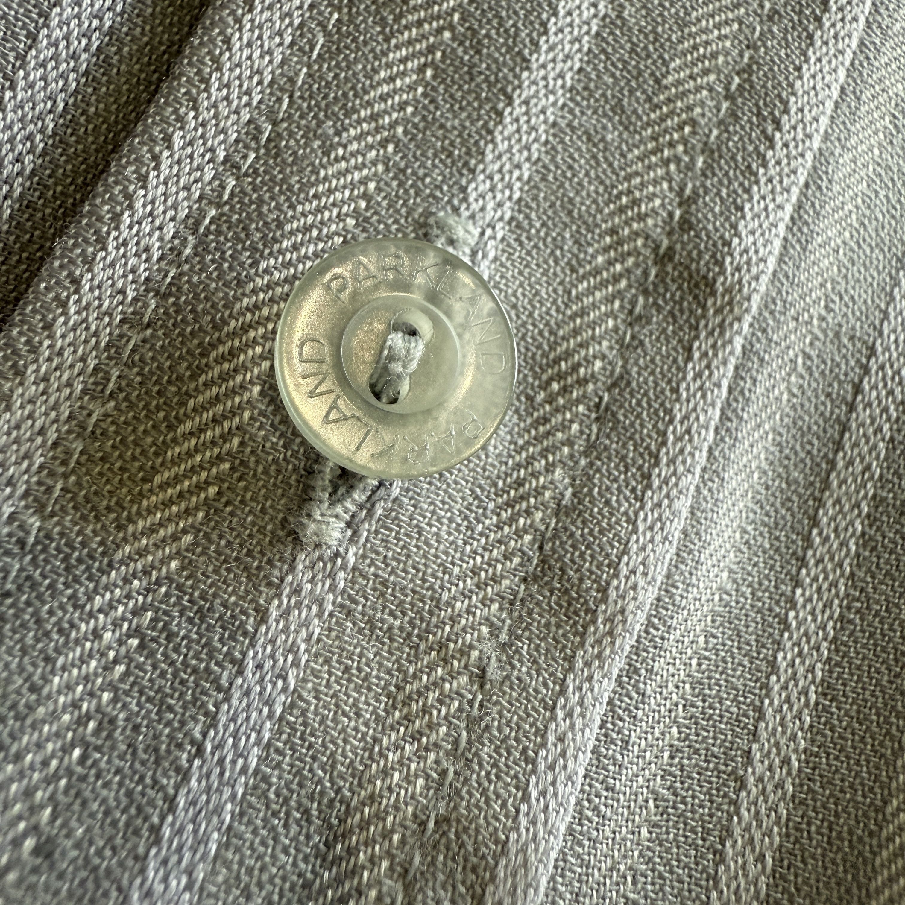 Other Parkland Grey Striped Long Sleeve Shirt – Classic Fit Size US M / EU 48-50 / 2 - 8 Thumbnail