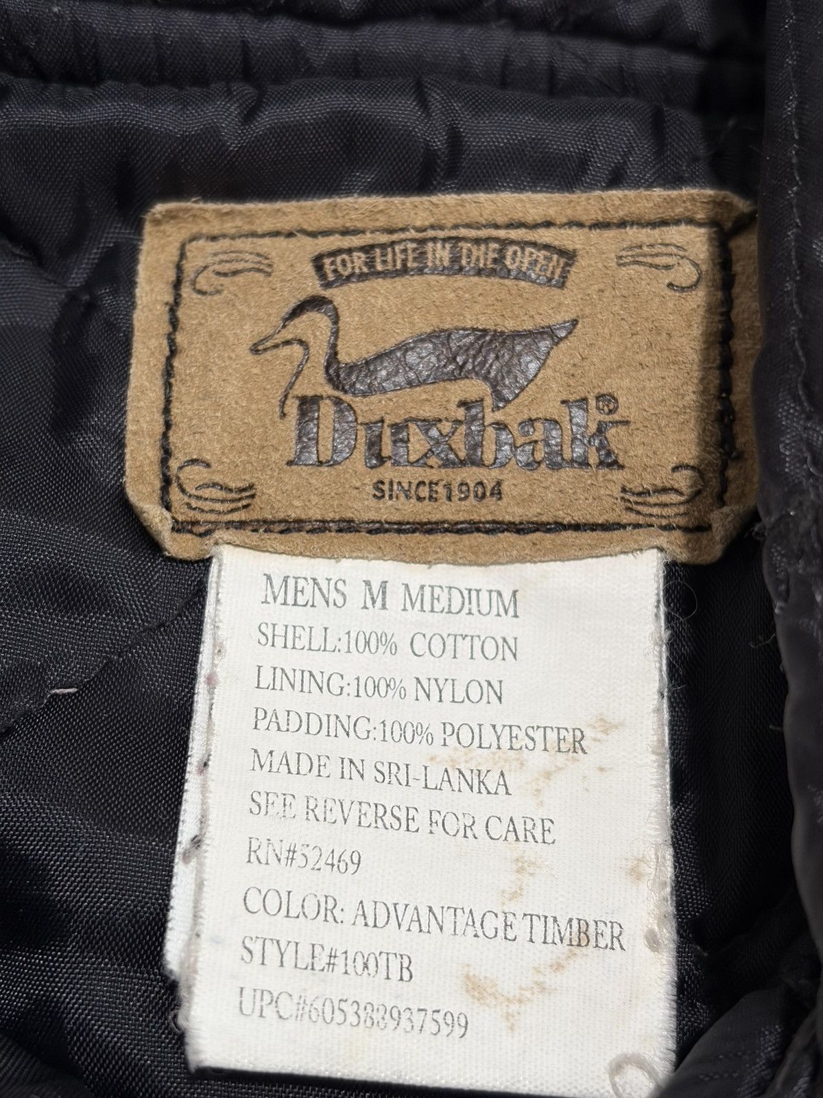 Vintage Duxbak Advantage Timber Jacket Camo Hooded Quilted Hunting Size US M / EU 48-50 / 2 - 8 Thumbnail