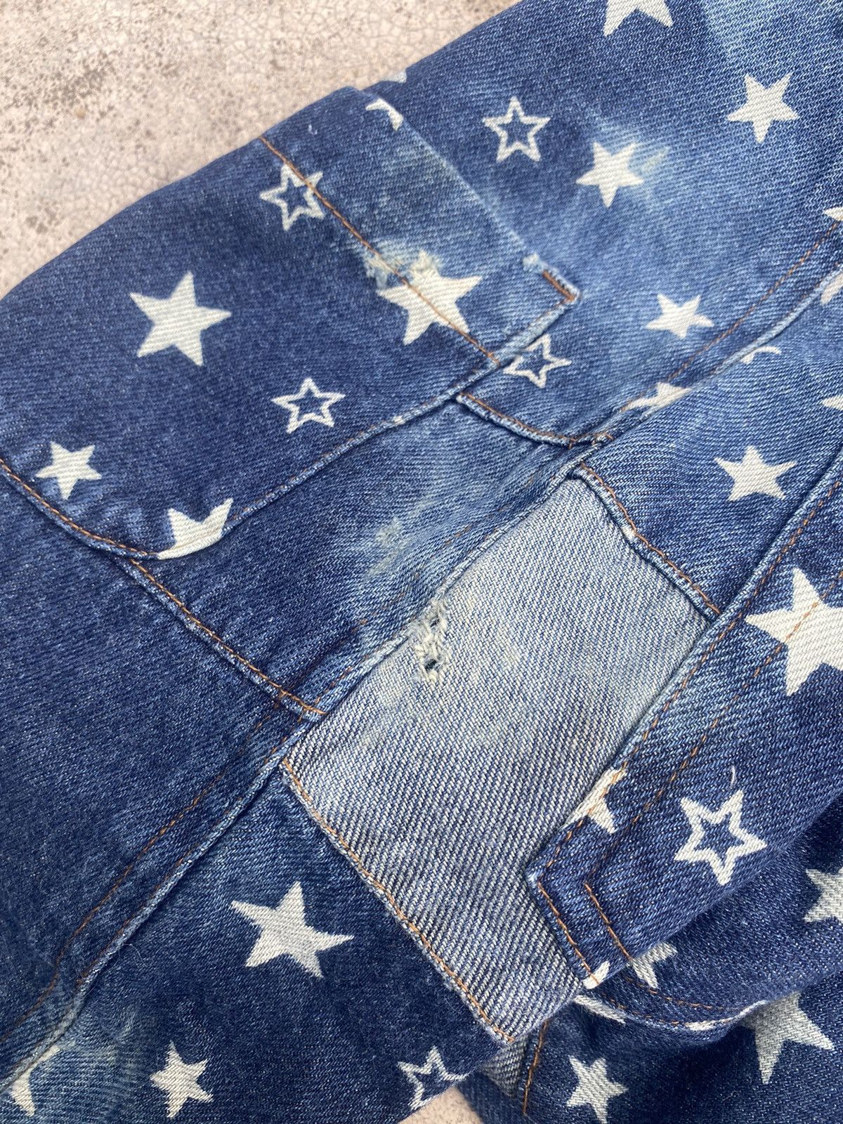 Hysteric Glamour × Japanese Brand Flare Jeans Chocolate Hagi Patchwork Bootcut Size 24 Size US 26 / EU 42 - 23 Thumbnail