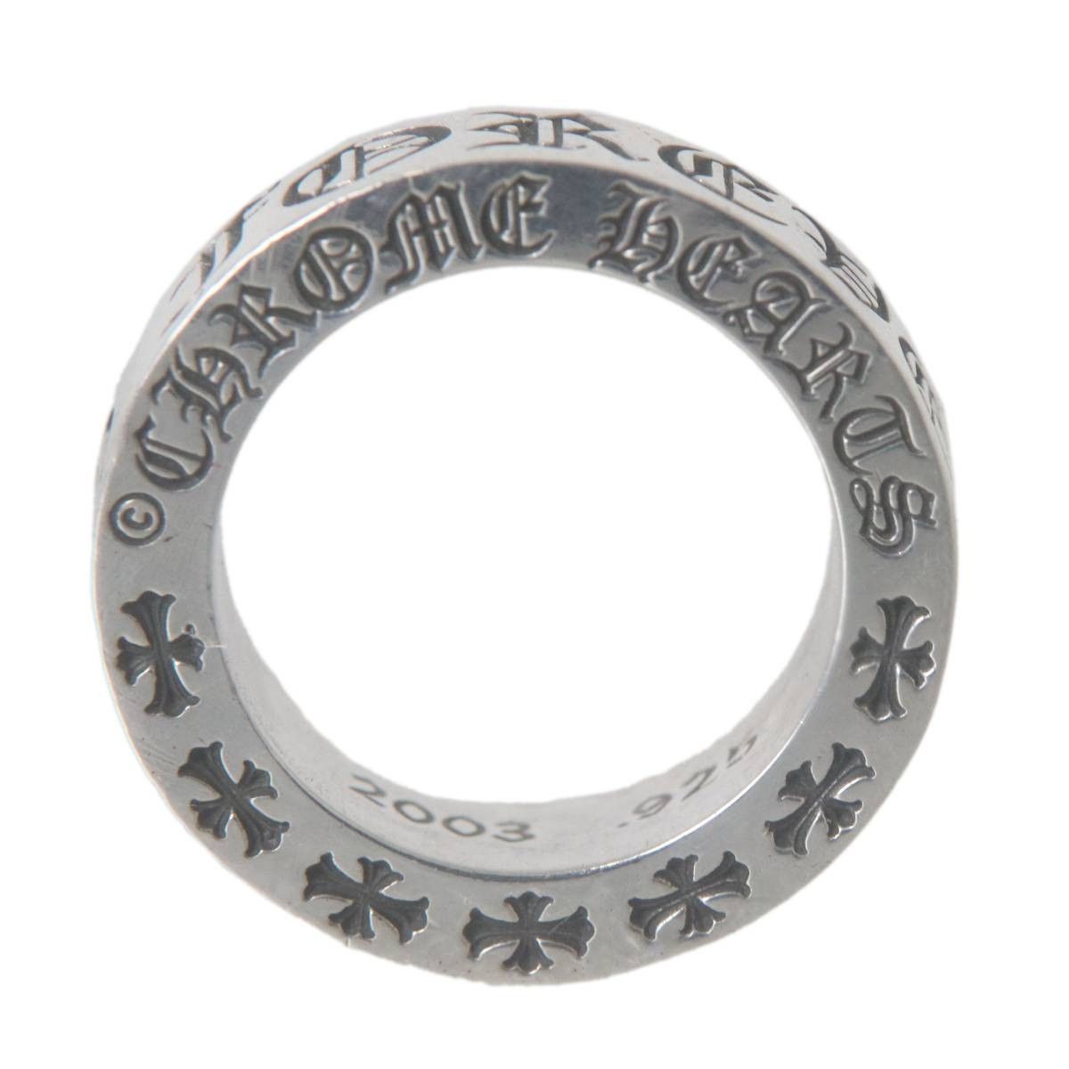 Chrome Hearts 4 CHROME HEARTS SPACER FOREVER 6mm silver ring Size ONE SIZE - 4 Thumbnail