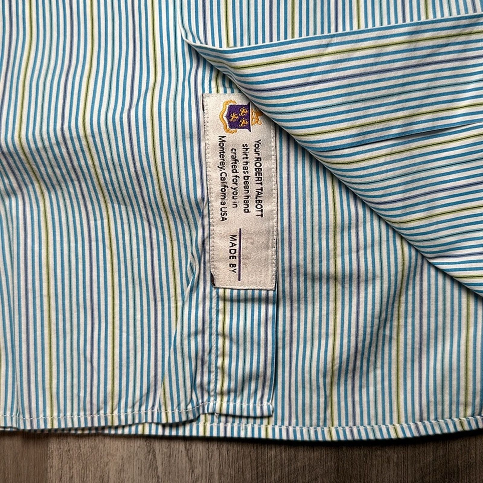 Robert Talbott Robert Talbott Estate Trim Fit Long Sleeve - Large Size US L / EU 52-54 / 3 - 5 Thumbnail