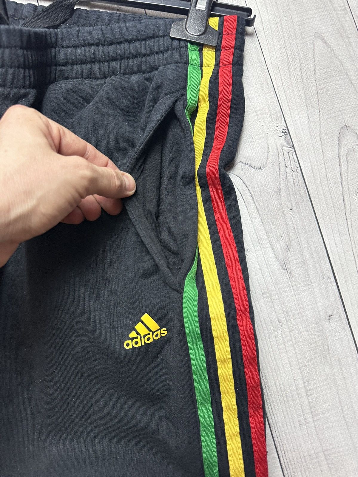 Adidas × Vintage Vintage adidas tracksuit Rasta Bob Marley size M rare Size US M / EU 48-50 / 2 - 6 Thumbnail