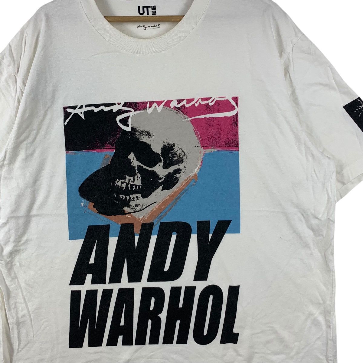 Andy Warhol ANDY WARHOL x UNIQLO Skull Visual Pop Art Illustration Size XL / US 12-14 / IT 48-50 - 4 Thumbnail