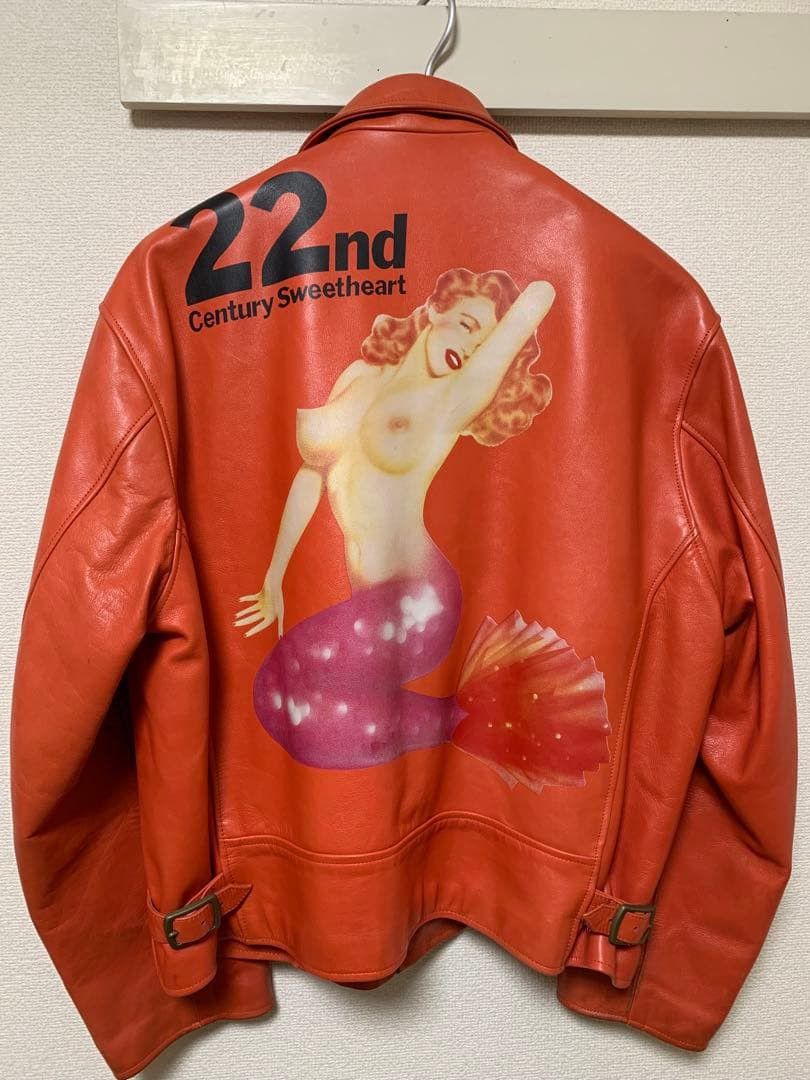 Yohji Yamamoto Yohji Yamamoto 1991 A/W Mermaid Leather Jacket Size US M / EU 48-50 / 2 - 1 Thumbnail