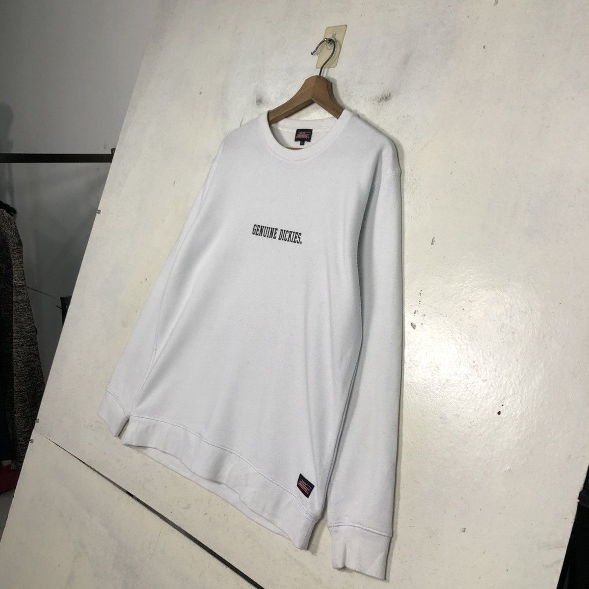Japanese Brand 📌Vintage Sweatshirt Crewneck Worker Dickies Single Pocket Size US L / EU 52-54 / 3 - 4 Thumbnail