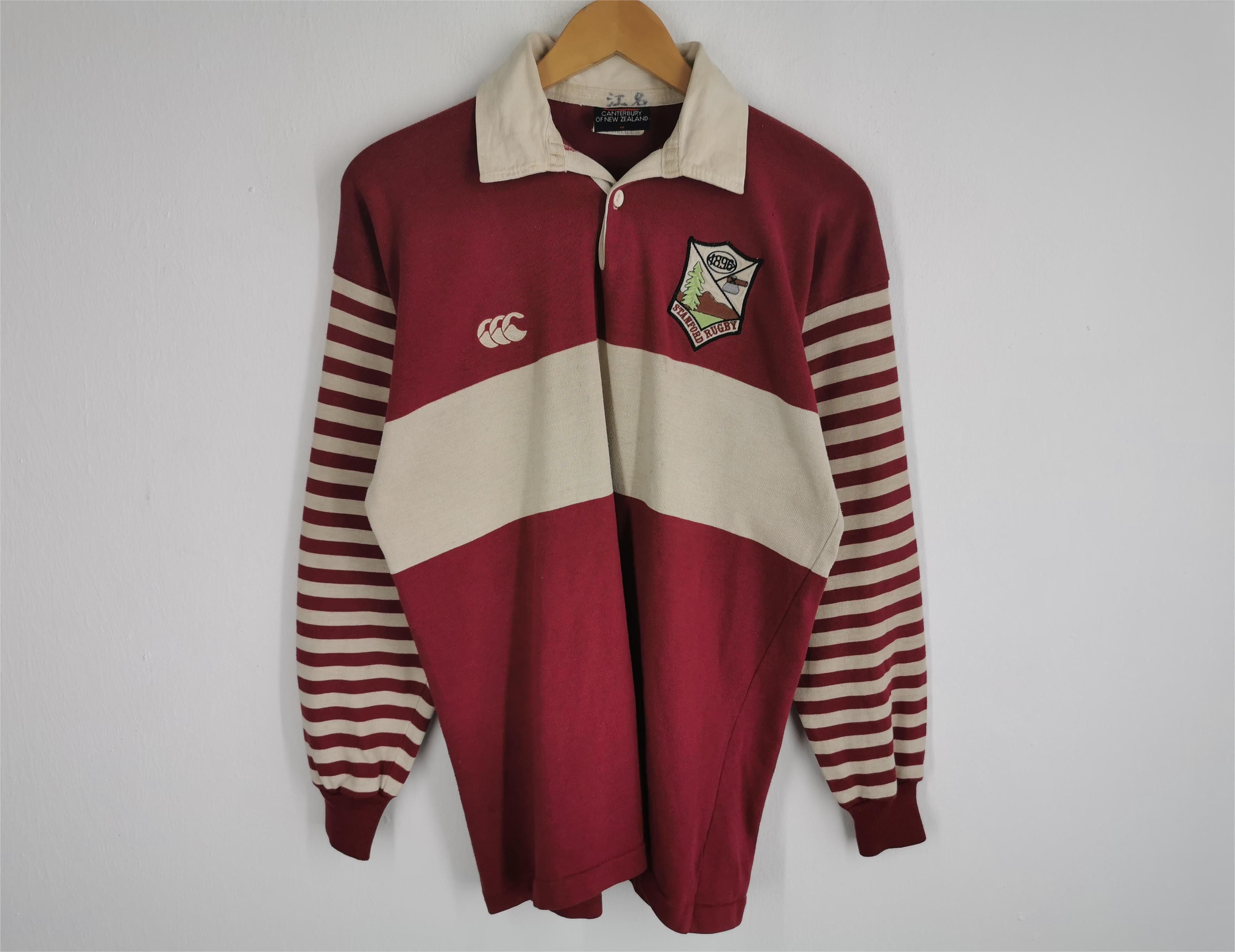 Canterbury of New Zealand Vintage Canterbury Of New Zealand Stanford Rugby Shirt Size US M / EU 48-50 / 2 - 2 Thumbnail