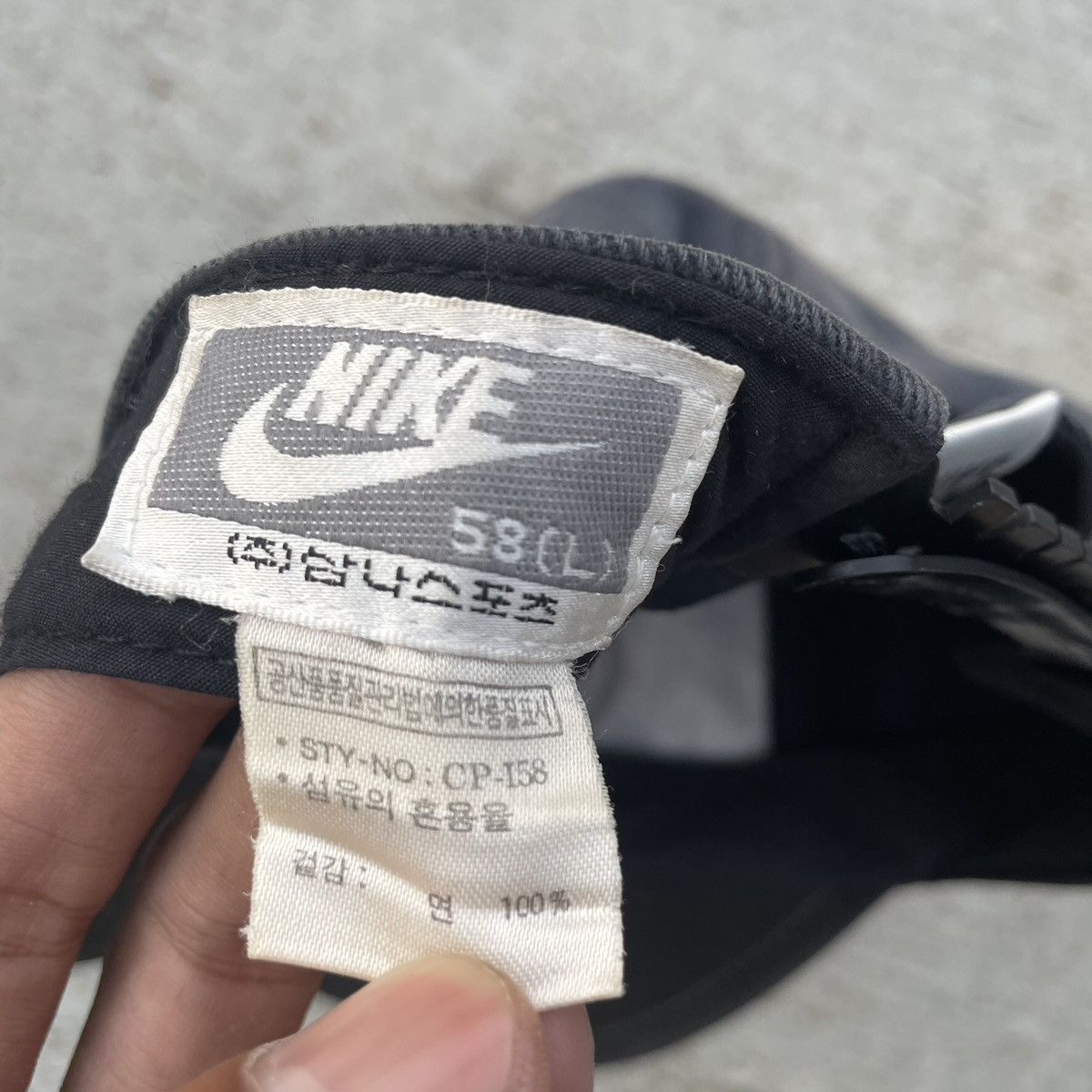Nike Washed Nike vintage with stylish logo snapback Size ONE SIZE - 16 Thumbnail