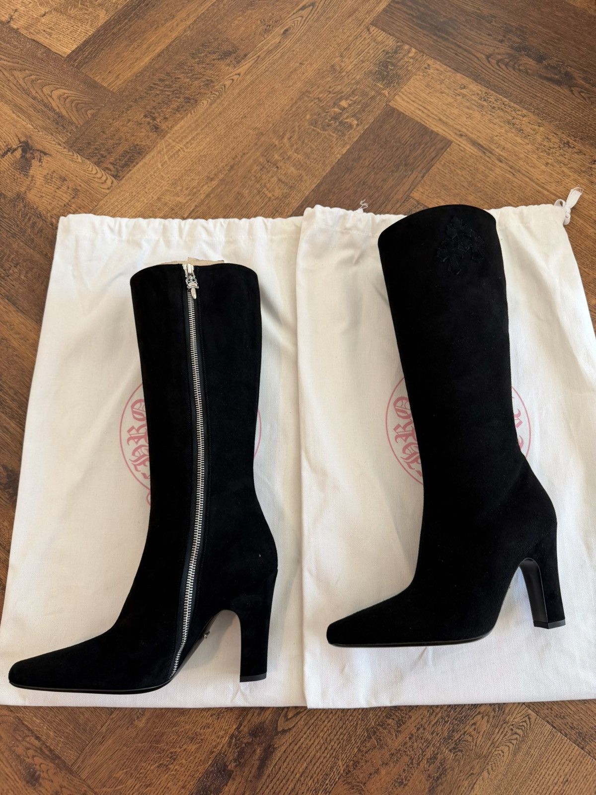 Chrome Hearts Chrome Hearts Sugar Jones Suede Boots Size US 6 / IT 36 - 5 Thumbnail