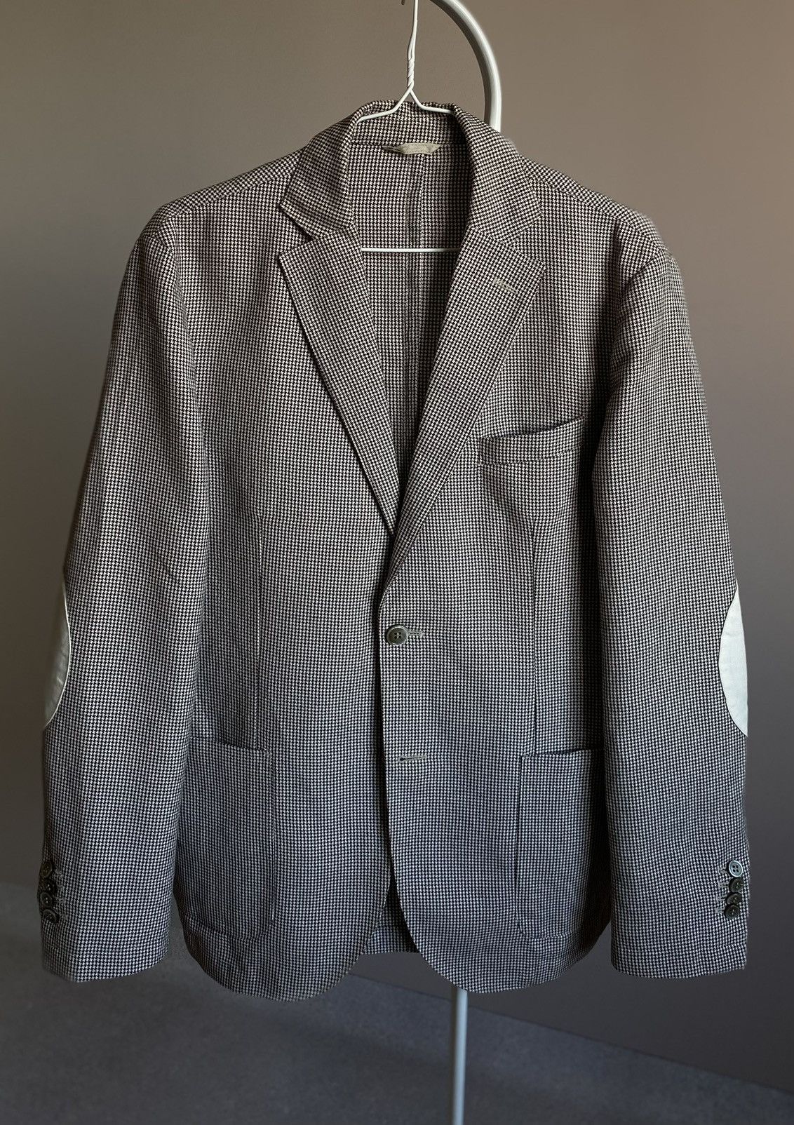 L.B.M. 1911 L.B.M. 1911 Cotton Linen Blazer Jacket Size 50R - 12 Thumbnail