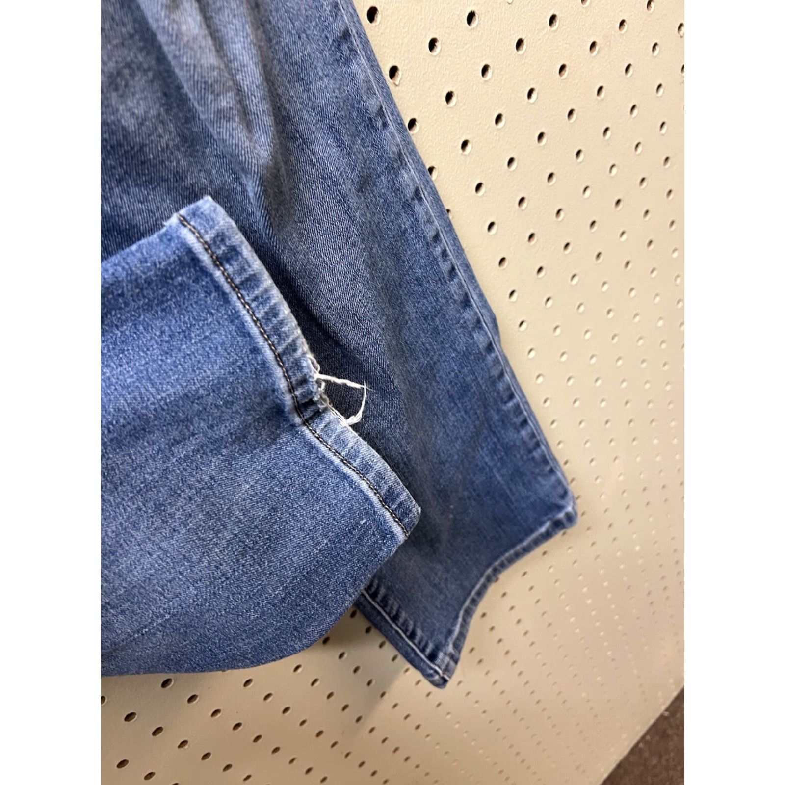 Ralph Lauren VINTAGE Ralph Lauren Jeans Co Women Jeans Distressed Bootcut Western 6P Blue Denim Regular Female Girls Womens Size 28" / US 6 / IT 42 - 2 Thumbnail