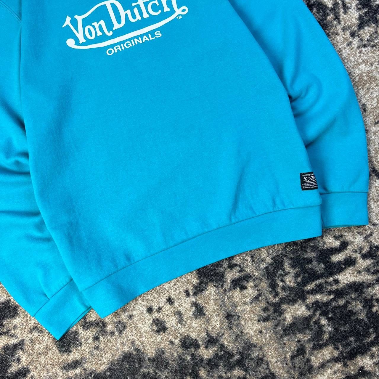 Von Dutch Von Dutch Big Logo Vintage Japanese Sweatshirt Size US L / EU 52-54 / 3 - 4 Thumbnail