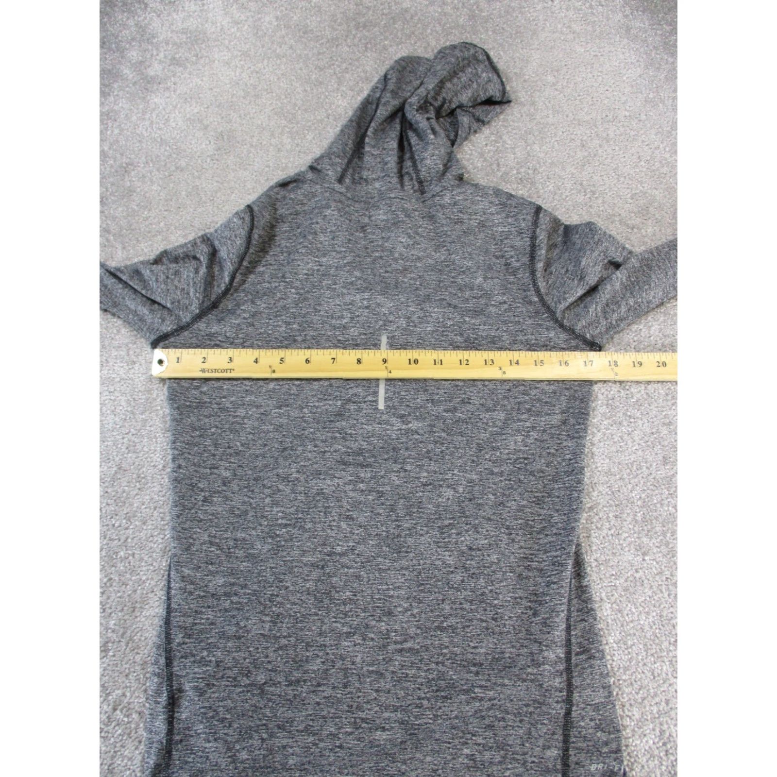 Nike Nike Dri-FIT Hoodie Womens Small Gray Pullover Size S / US 4 / IT 40 - 6 Thumbnail