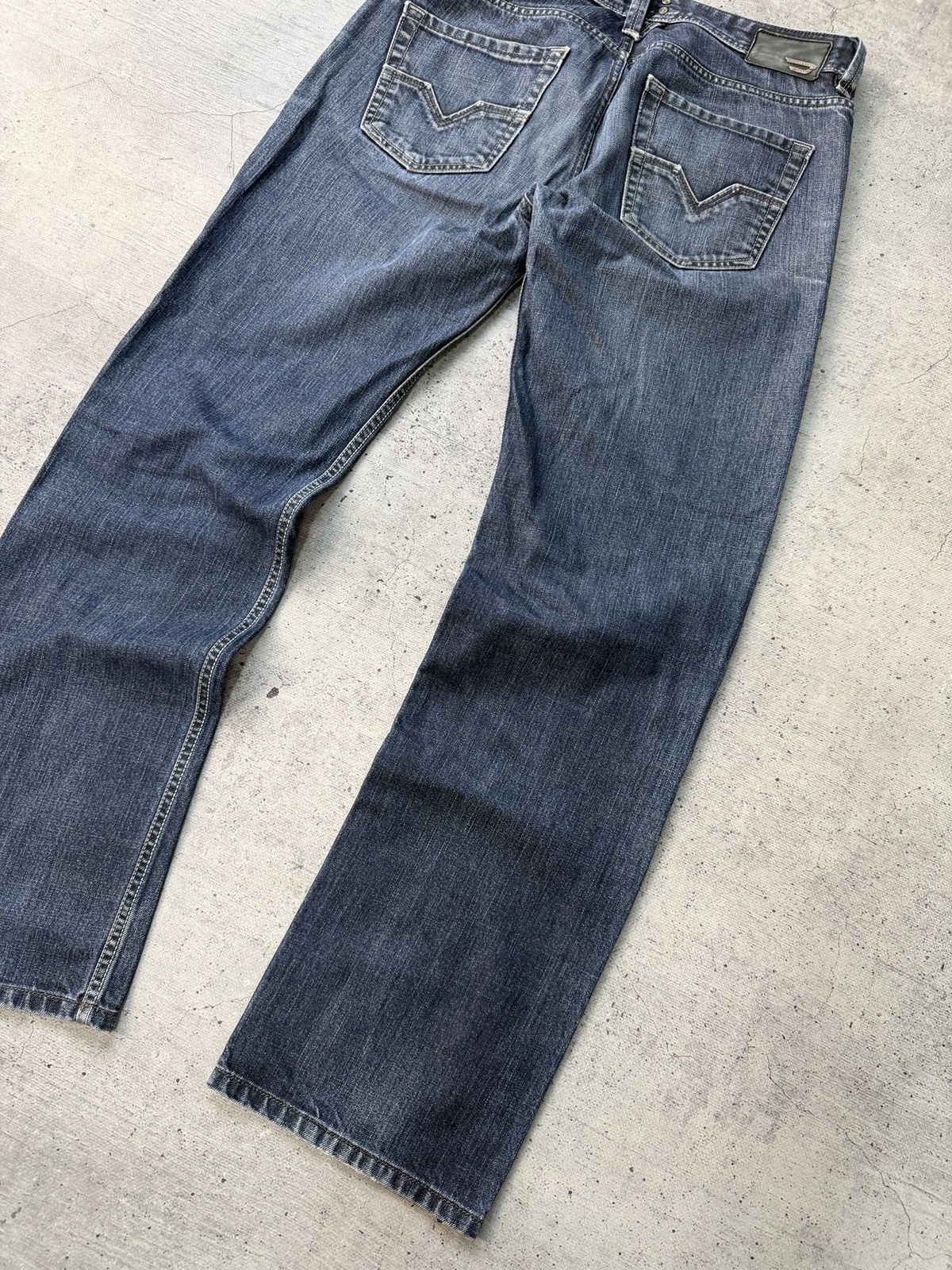 Diesel Vintage Diesel Jeans Distressed Faded Baggy Y2K Size US 32 / EU 48 - 3 Thumbnail