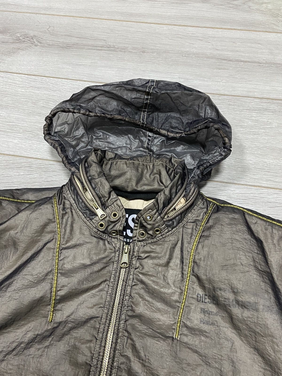 Diesel Diesel vintage Ford style nylon metal bomber MA-1 flyers Size US L / EU 52-54 / 3 - 4 Thumbnail