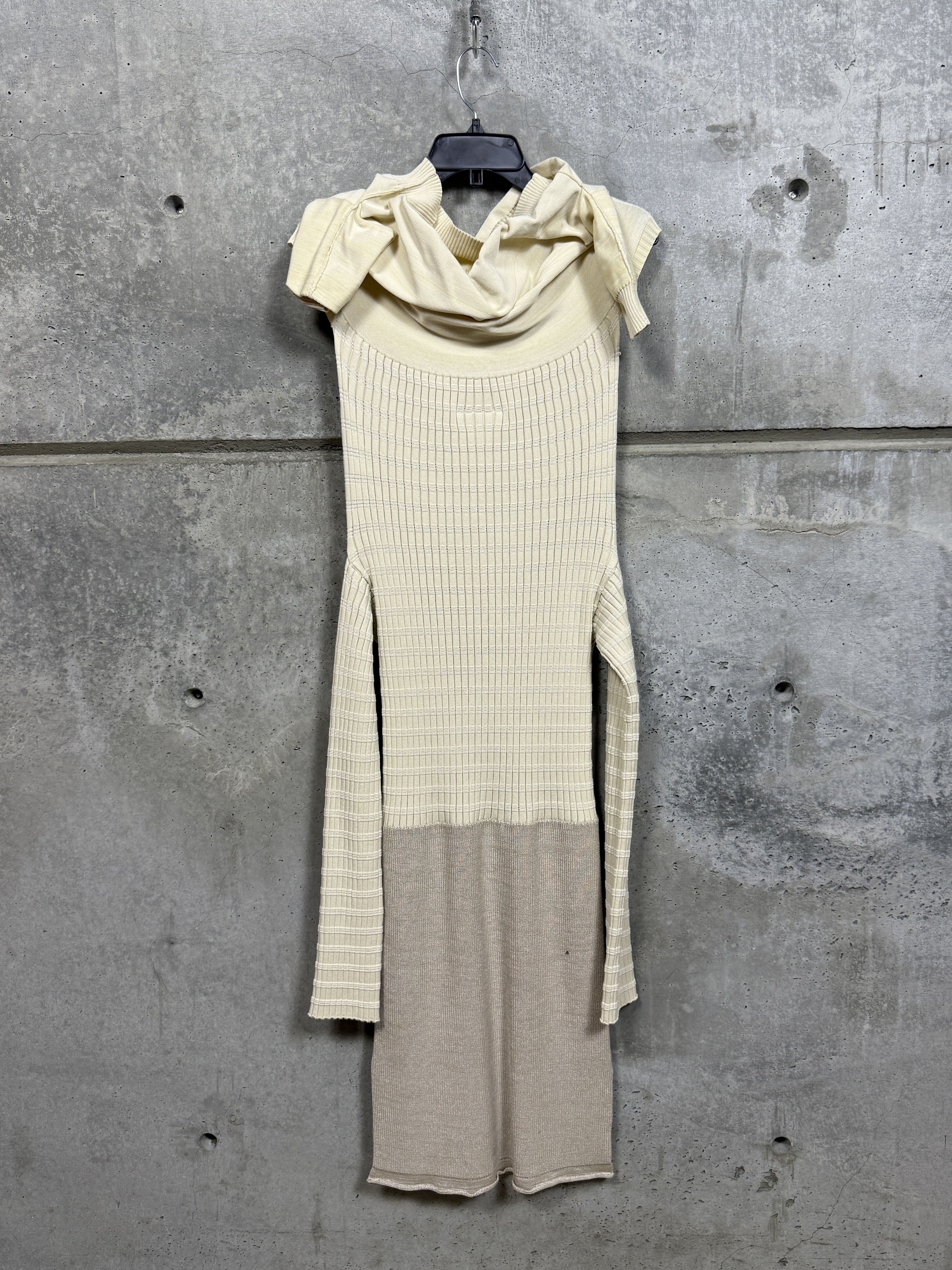 Maison Margiela $890 MM6 Maison Margiela Ribbed Dress Size S / US 4 / IT 40 - 6 Thumbnail