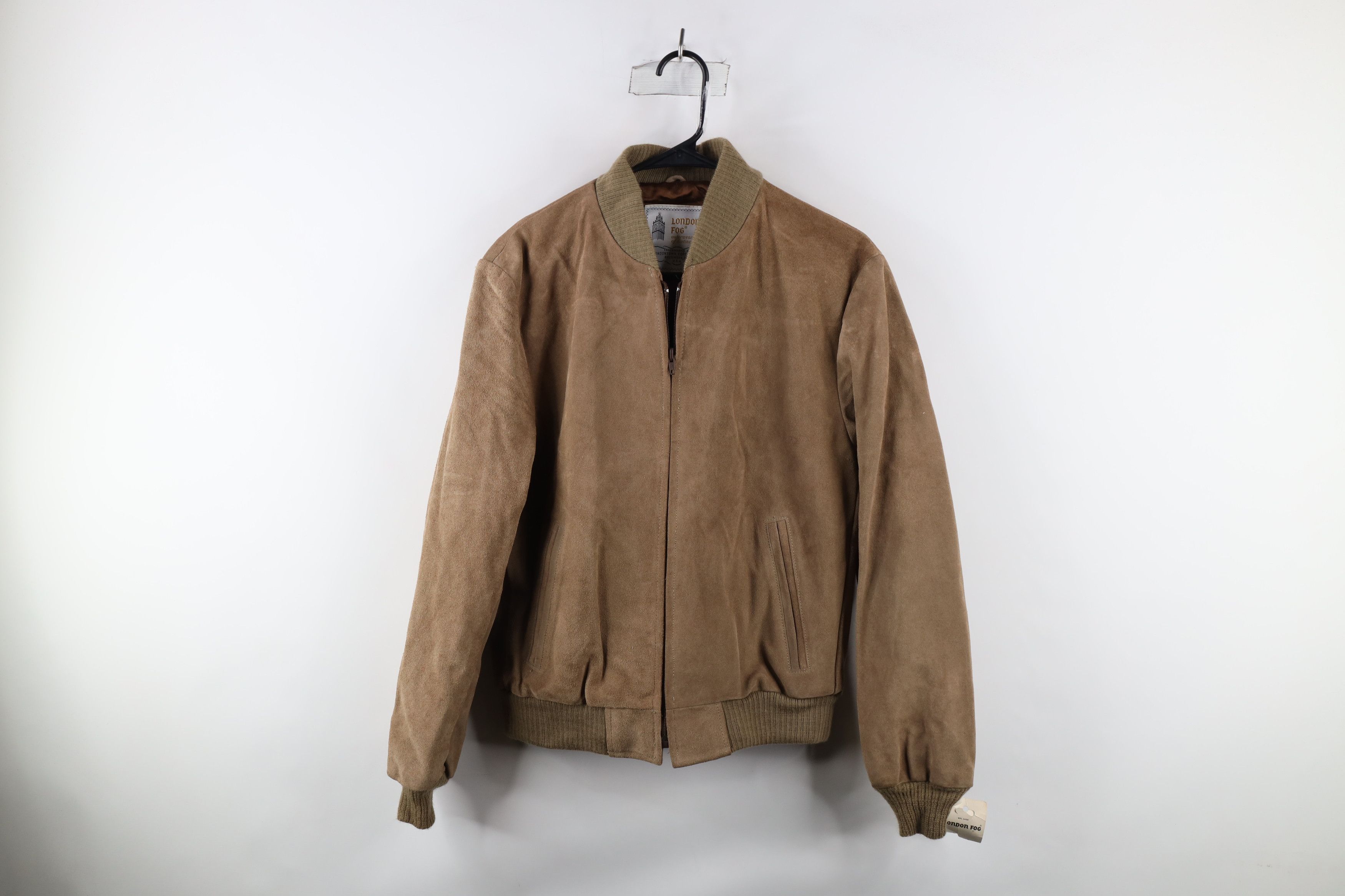Deadstock Vintage 70s Streetwear Full Zip Bomber Jacket USA