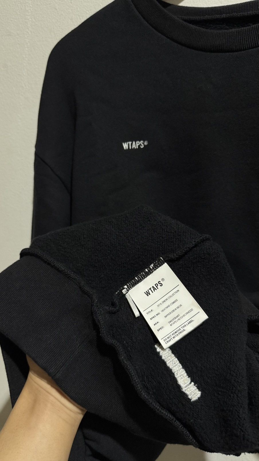 Other Neighborhood x wtaps crewneck original Size US L / EU 52-54 / 3 - 4 Thumbnail