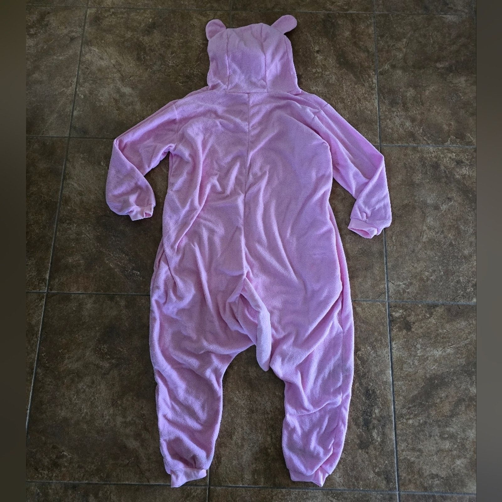 Other Pink White Piglet Pajama Onesie Size ONE SIZE - 2 Thumbnail