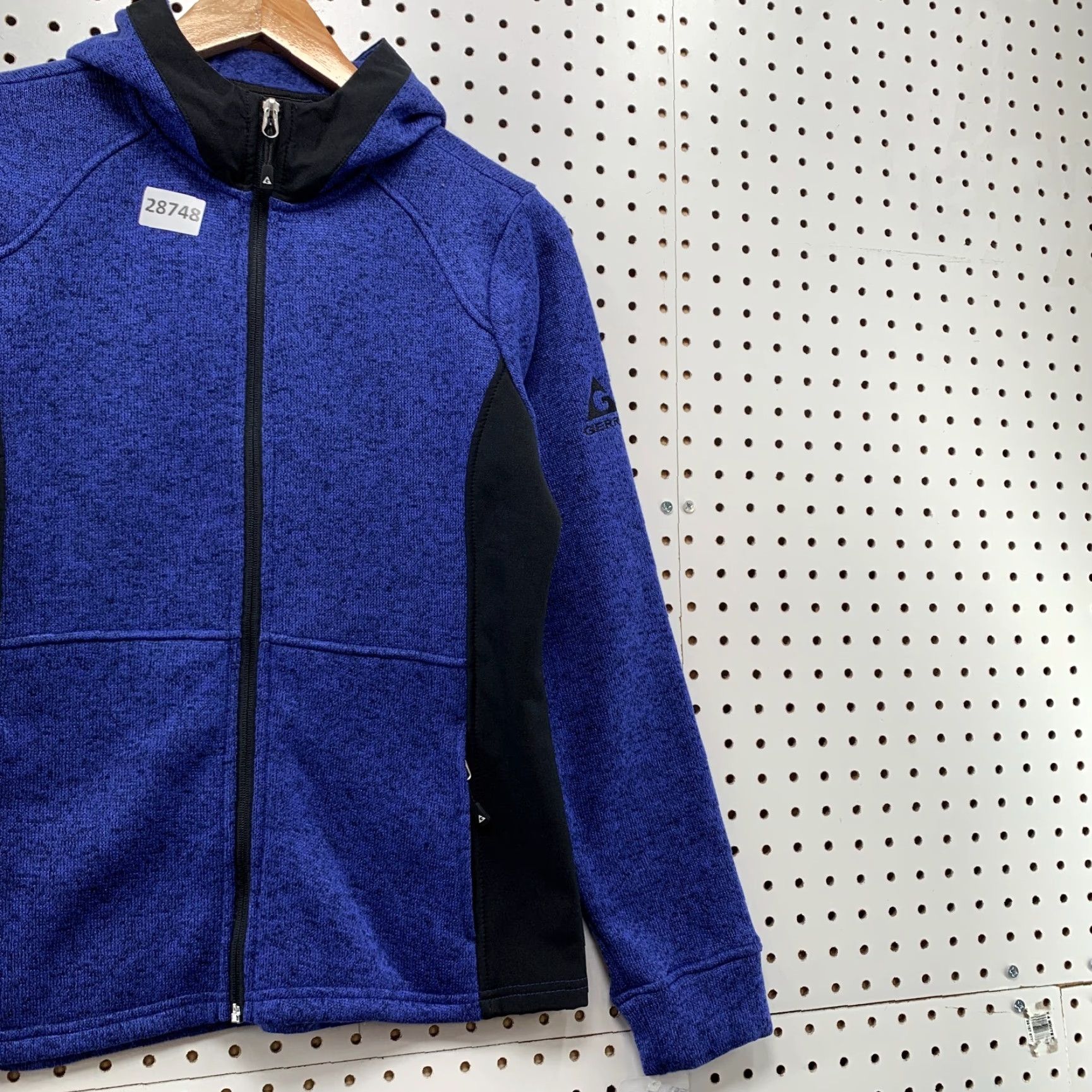 Vintage VINTAGE Gerry Hooded Womens Jacket Blue Full Zip Ladies Small 19x24 Hoodie Zip Size S / US 4 / IT 40 - 4 Thumbnail