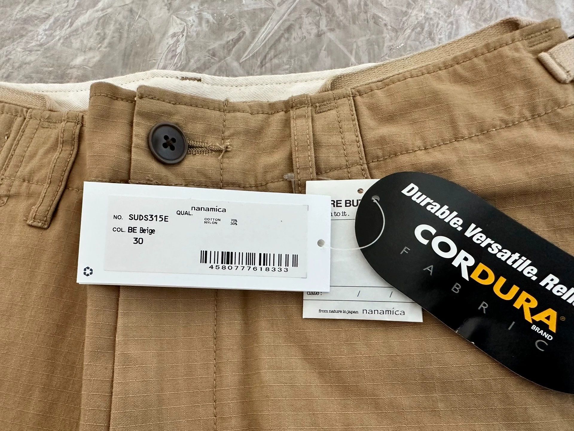 Nanamica nanamica 24SS M51 Tearproof Cargo Short Wide W30 Size US 30 / EU 46 - 3 Thumbnail