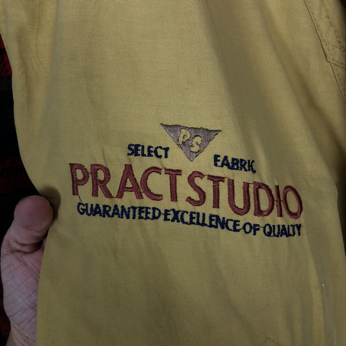 Japanese Brand VINTAGE BOMBER JACKET PRACT STUDIO ISSEY MIYAKE BIG LOGO Size US M / EU 48-50 / 2 - 14 Thumbnail