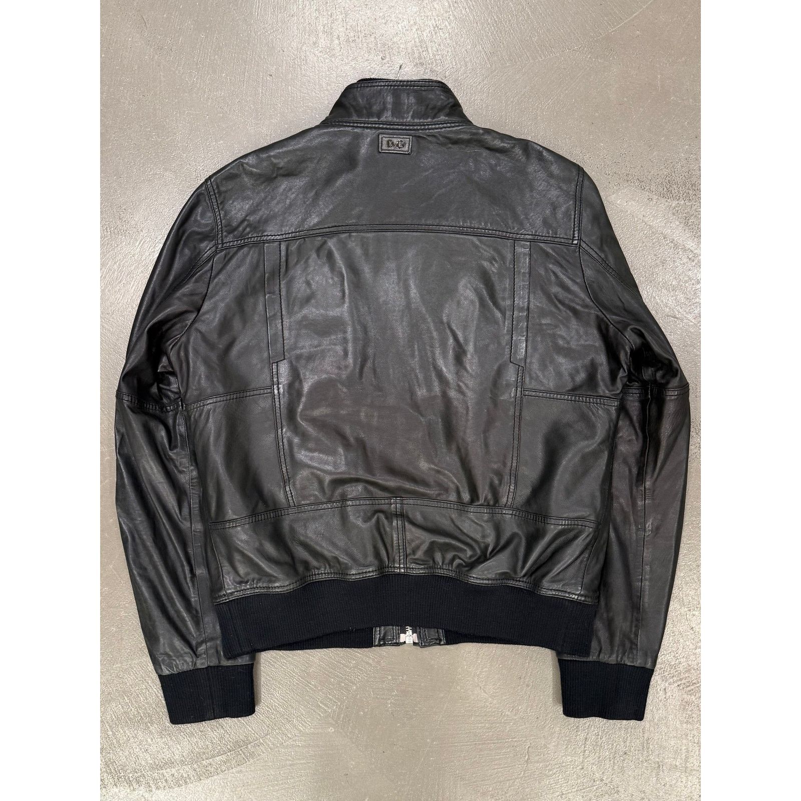 Dolce & Gabbana 2000s Dolce & Gabbana cargo leather bomber jacket Size US XL / EU 56 / 4 - 2 Thumbnail