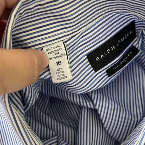 Ralph Lauren Black Label Ralph Lauren Black Label Button Down Shirt Size US M / EU 48-50 / 2 - 5 Thumbnail