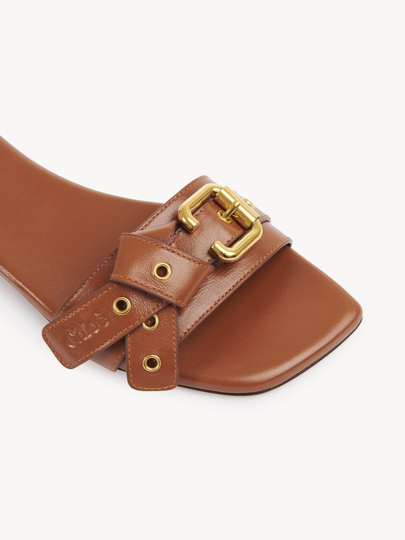 Chloe o1loc1c10226 Mae Sandals in Clay Brown Size US 10 / IT 40 - 5 Thumbnail