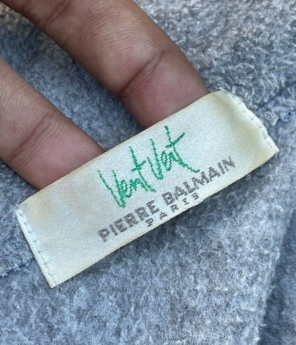 Balmain × Pierre Balmain × Vintage 🔥Vintage Pierre Balmain Paris Robe Coat Size US M / EU 48-50 / 2 - 8 Thumbnail
