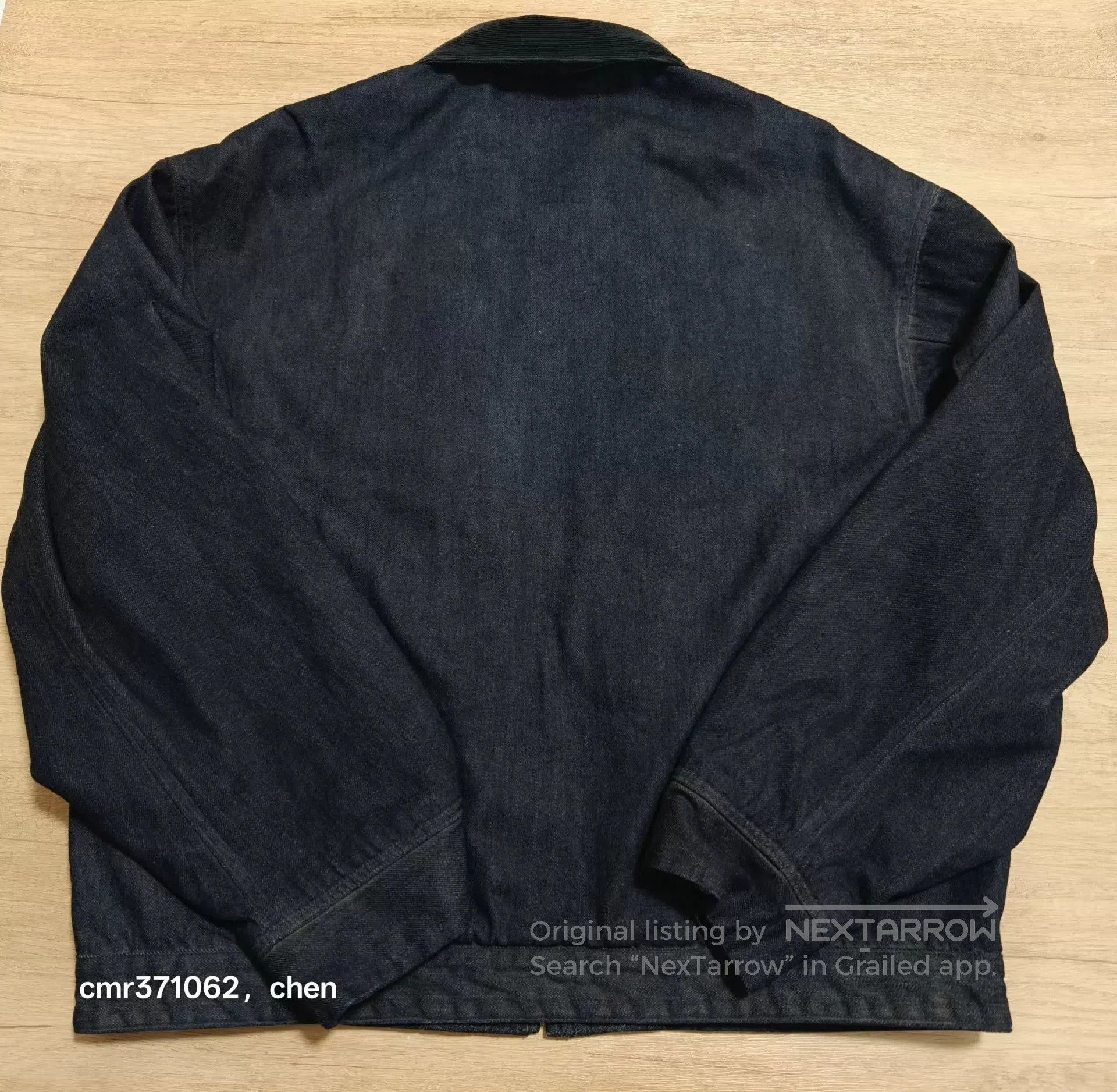 Visvim Denim Jacket with Corduroy Collar. Size US XL / EU 56 / 4 - 7 Thumbnail