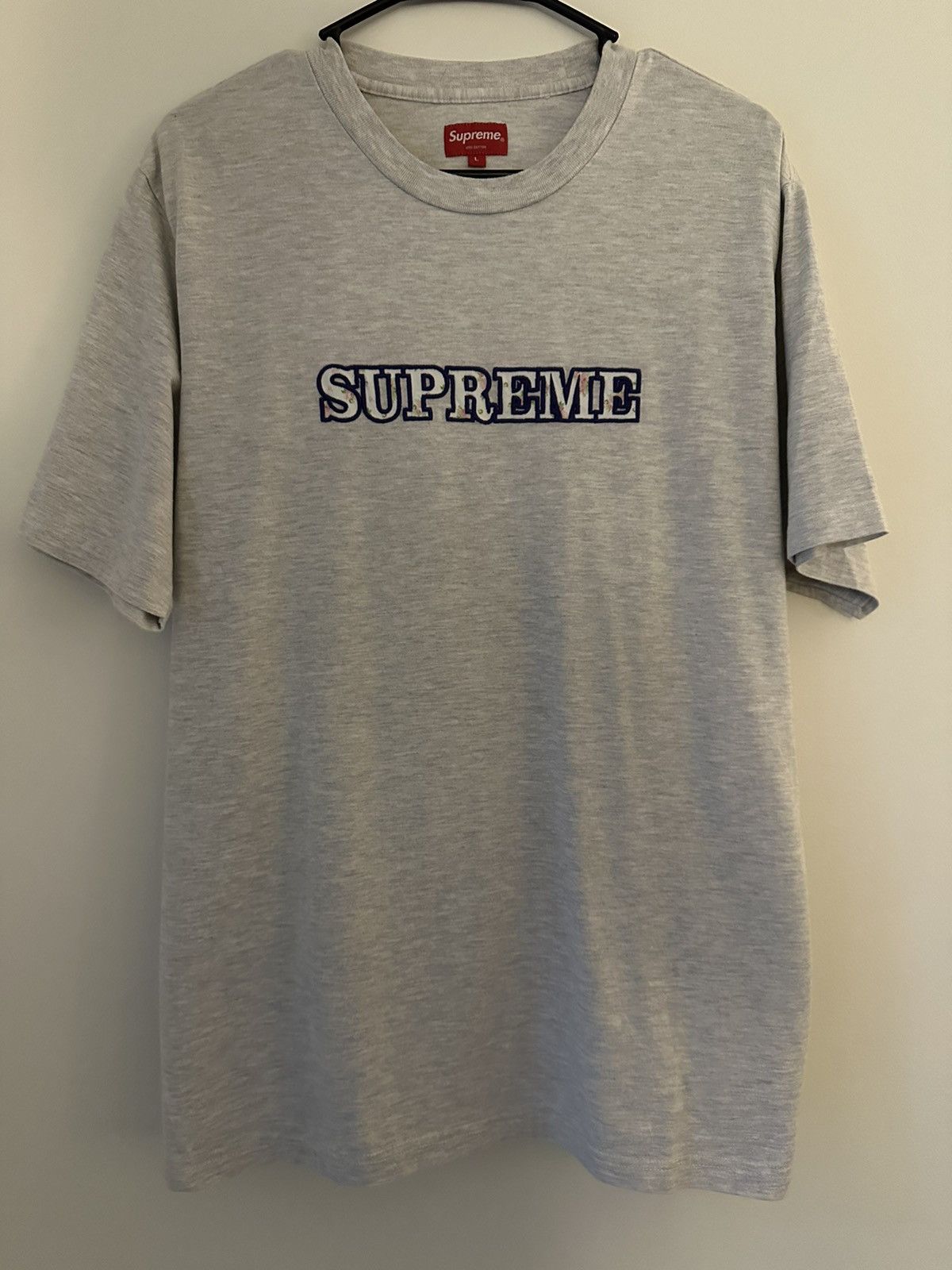 Supreme Supreme Floral Logo Tee Size US L / EU 52-54 / 3 - 1 Thumbnail