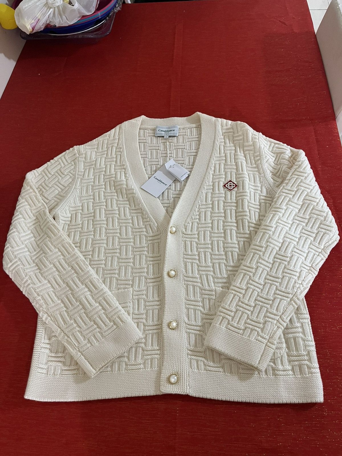 Casablanca Casablanca Knit Cardigan Sz XL Size US XL / EU 56 / 4 - 14 Thumbnail
