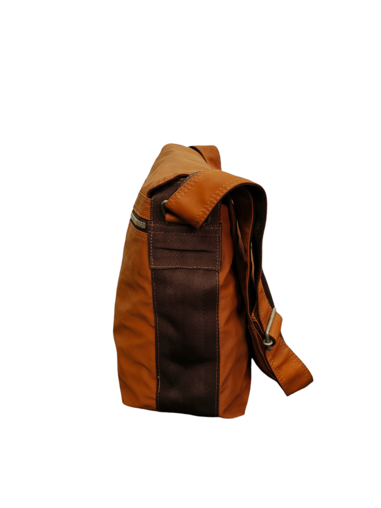 Yohji Yamamoto Vintage Yohji Yamamoto Cotton Leather Shoulder Sling Bag Size ONE SIZE - 9 Thumbnail
