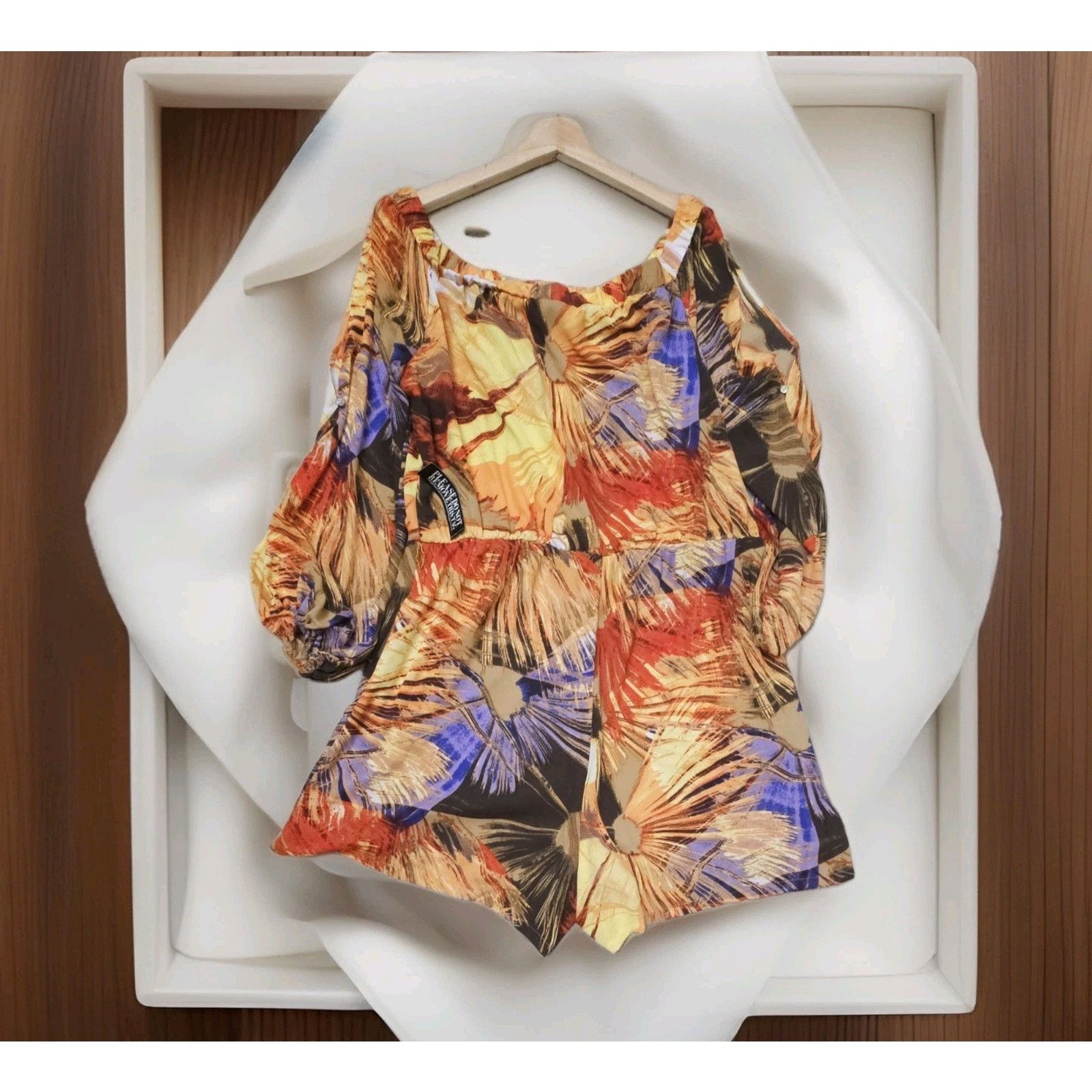 Other New York and Company Women's Stretch Jumpsuit Romper XL Size 33" - 4 Thumbnail