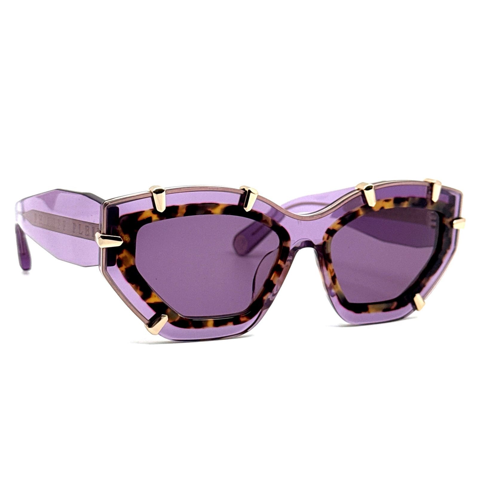 Philipp Plein New PHILIPP PLEIN Sunglasses Plein Supreme Star SPP099V 06PF Size ONE SIZE - 1 Thumbnail
