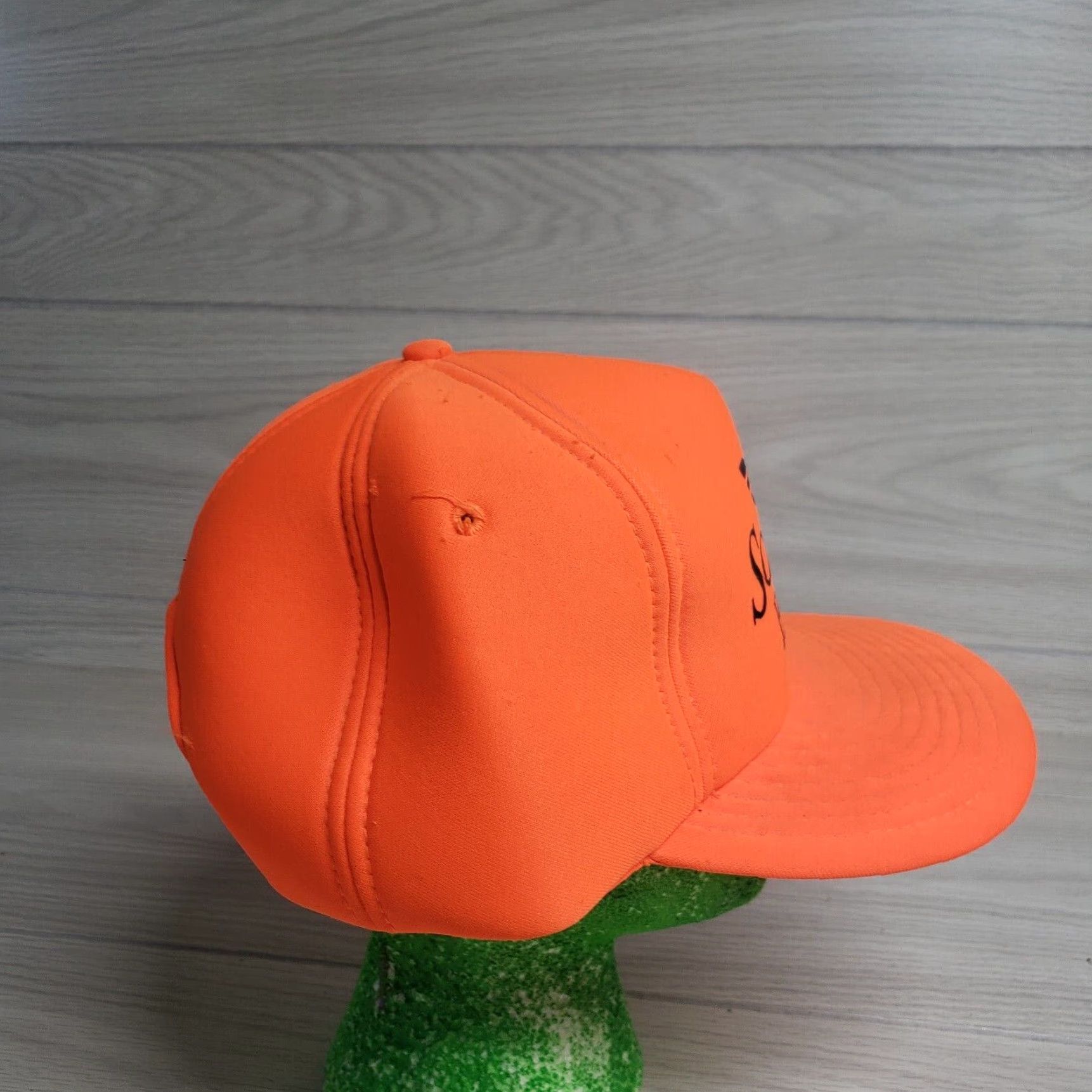 Vintage VINTAGE Sovran Bank Orange Polyester Hat Cap Baseball Adult Snapback Size ONE SIZE - 2 Thumbnail