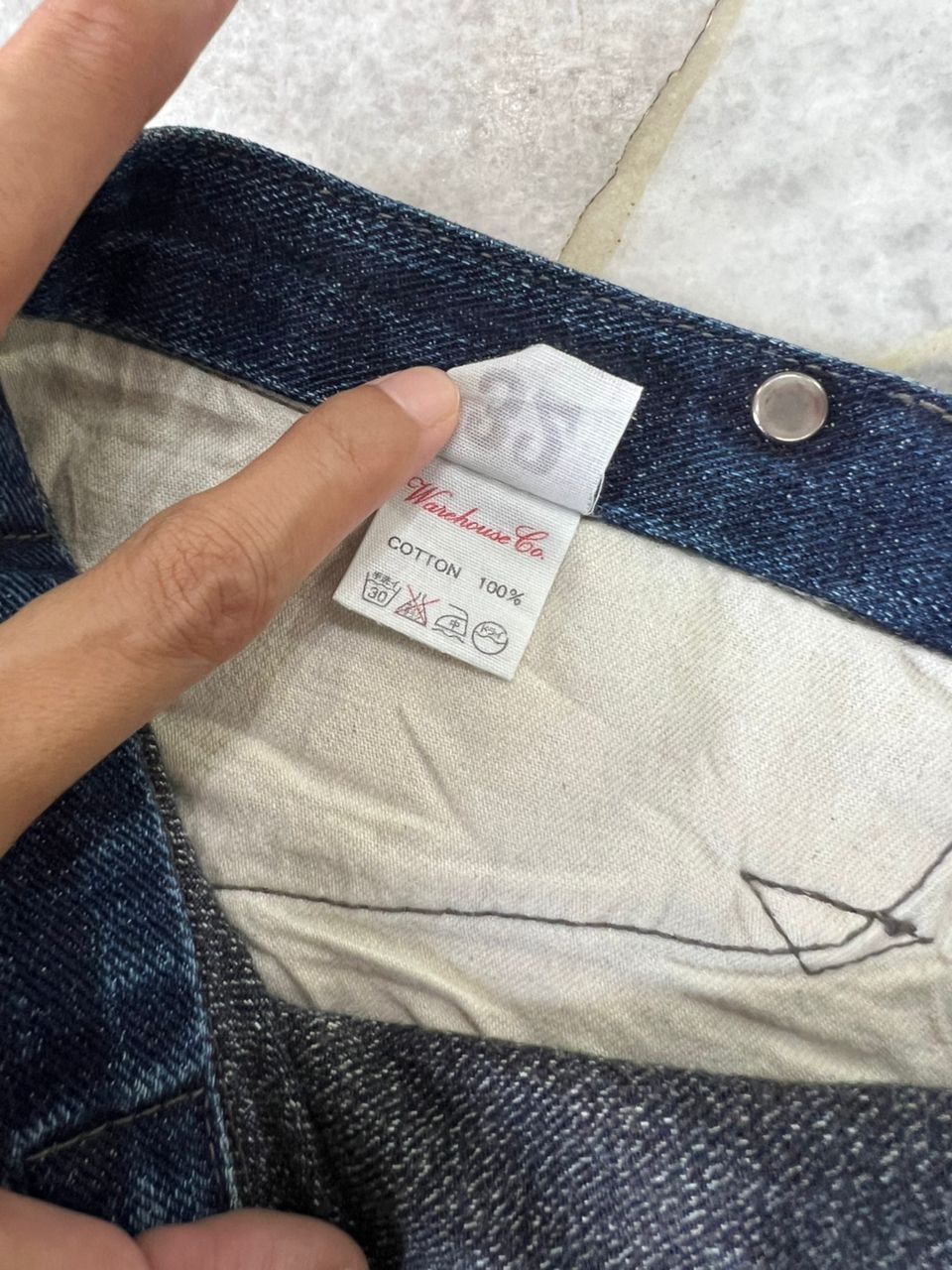 Warehouse & Co. Warehouse co Duck Digger Nevada Denim Jeans Size US 32 / EU 48 - 13 Thumbnail