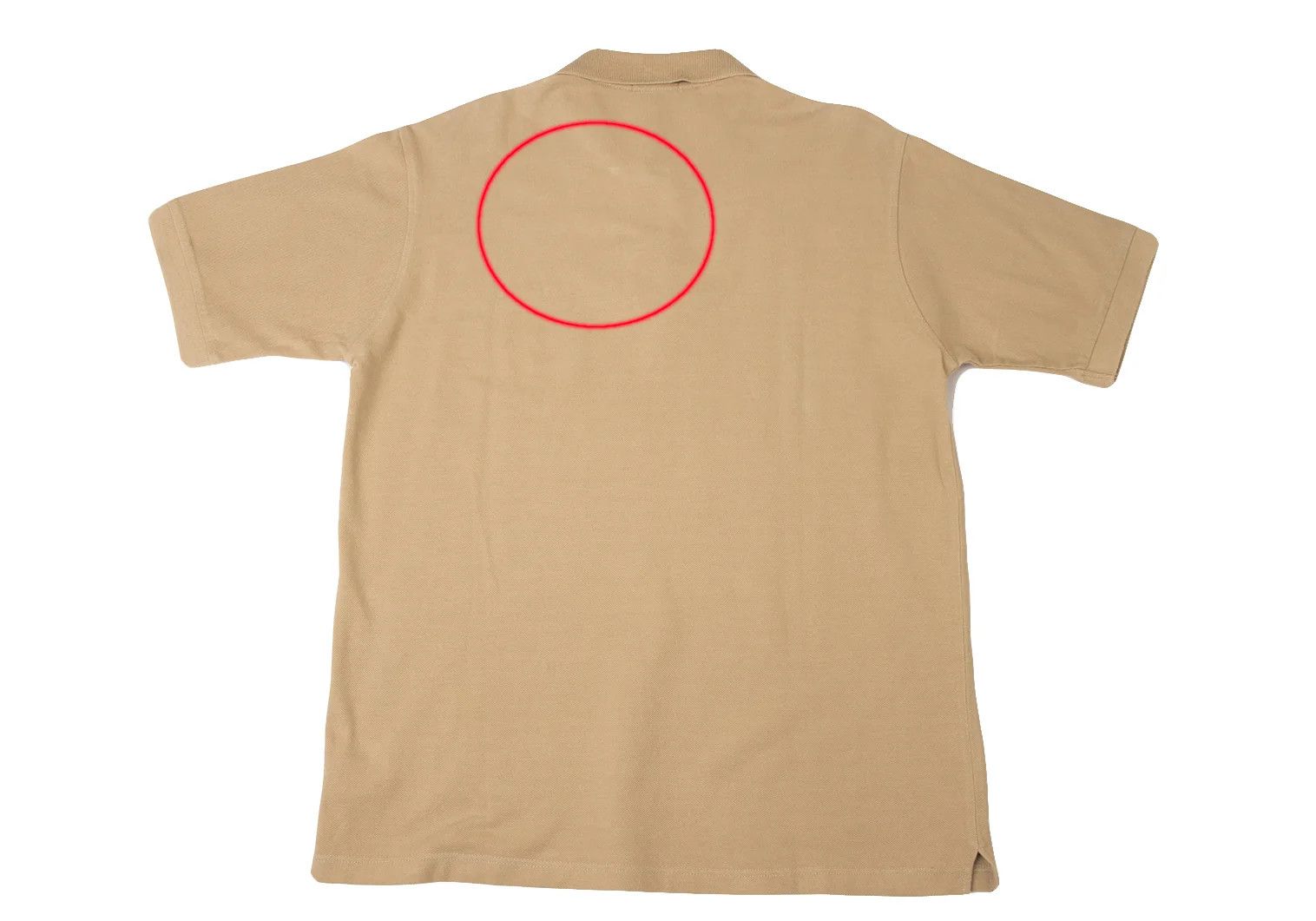 Burberry Embroidered Short Sleeve Polo Shirt in Beige L Size US L / EU 52-54 / 3 - 14 Thumbnail