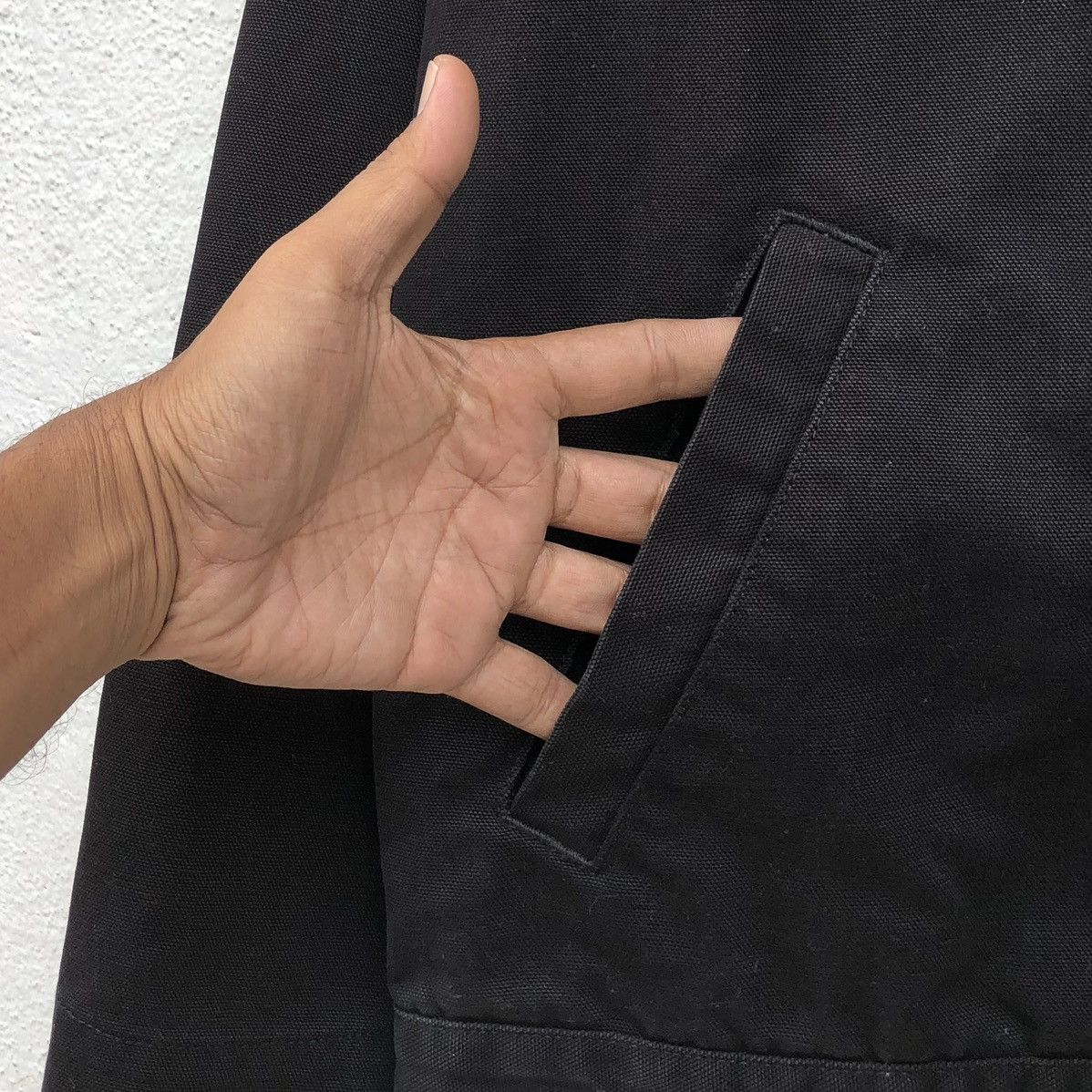 Carhartt Carhartt In Black Canvas Chore Jacket Size US L / EU 52-54 / 3 - 5 Thumbnail