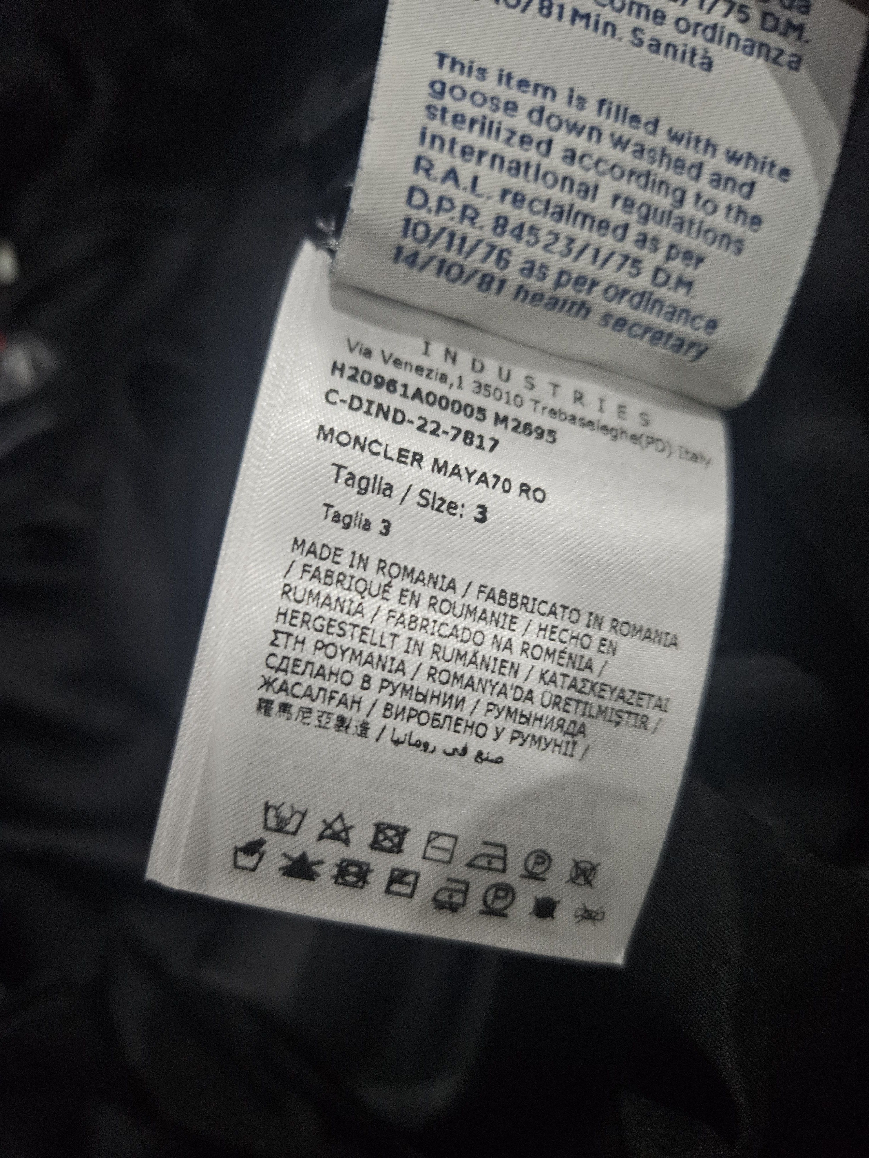 Moncler × Rick Owens Moncler X Rick Owens Geth Maya Size US L / EU 52-54 / 3 - 7 Thumbnail