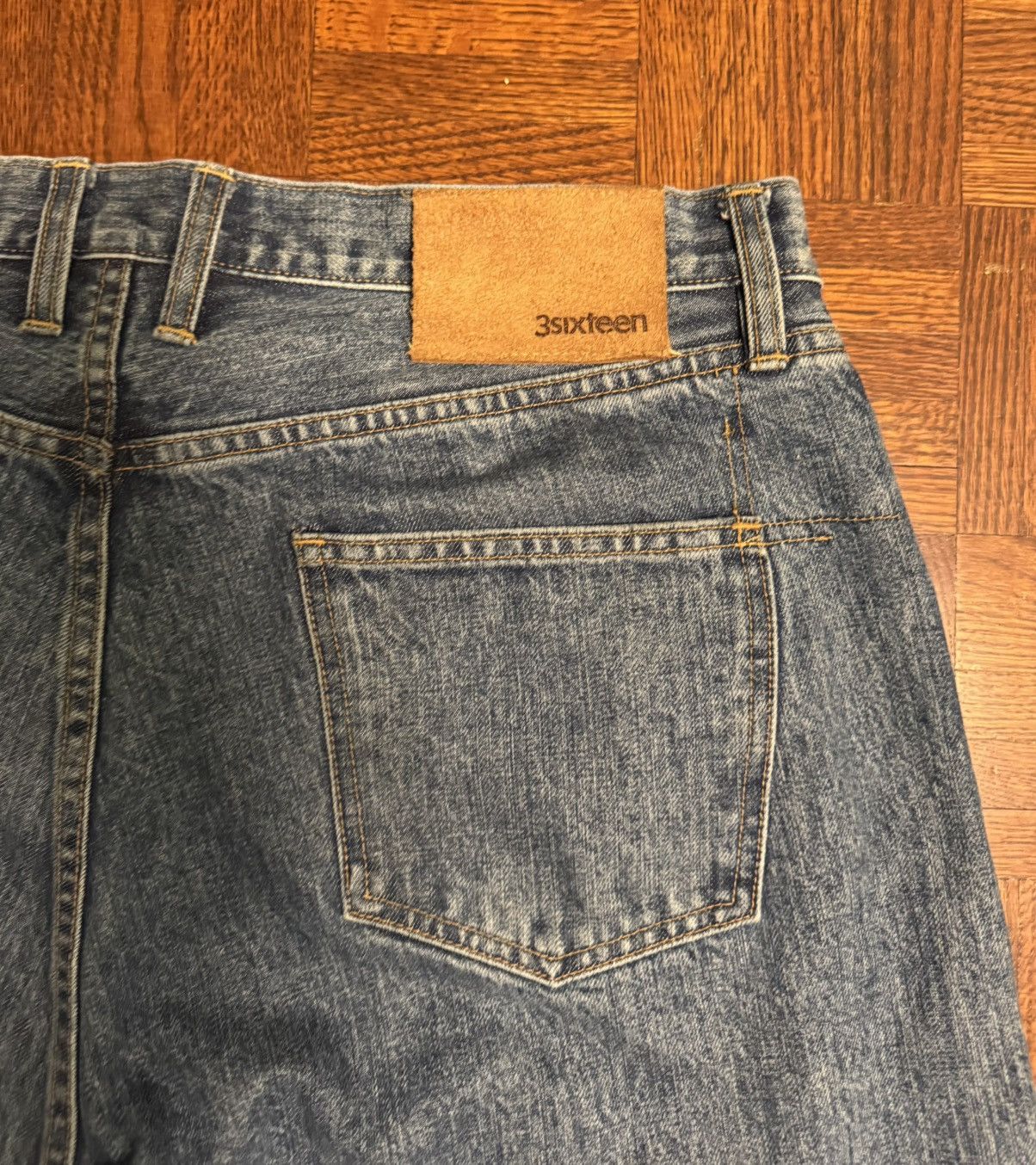 3sixteen 3sixteen CS-100xs Washed Indigo Size US 36 / EU 52 - 3 Thumbnail