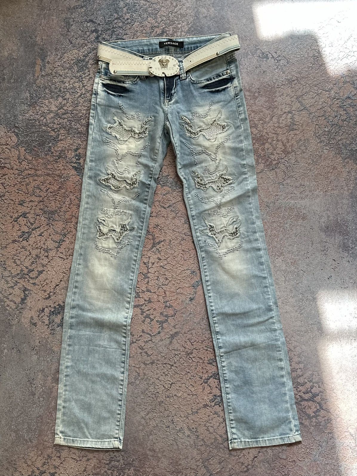Hysteric Glamour Vintage Versace Jeans Couture Denim Pants Size 28" / US 6 / IT 42 - 1 Thumbnail